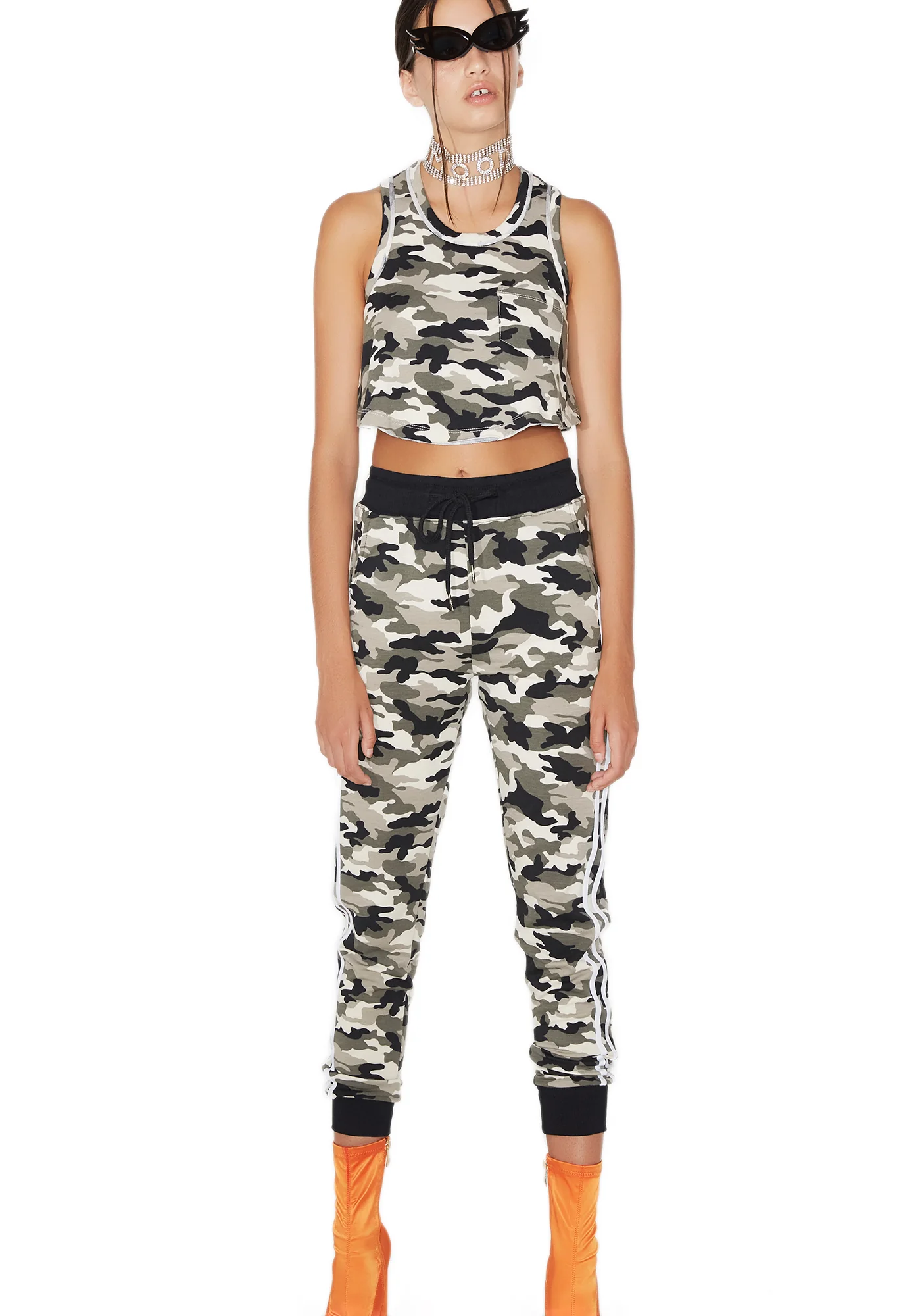 Hide Out Camo Sweatpants - Image 2