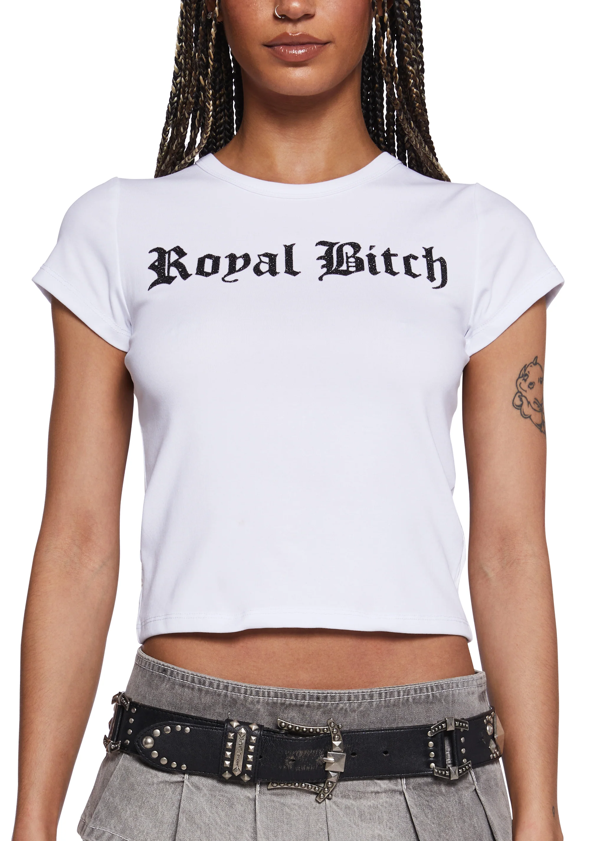 High Class Chick Baby Tee - Image 5