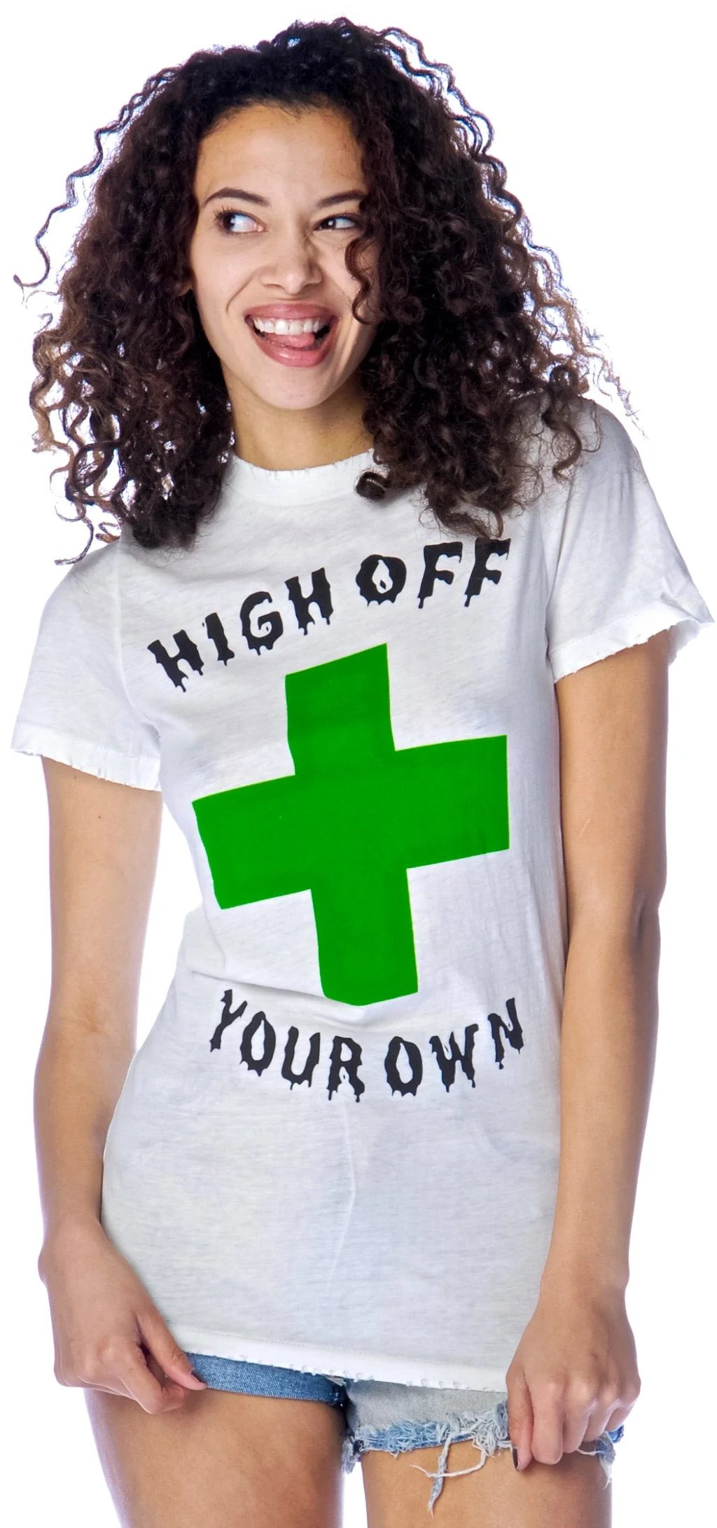 High Off Your Own Tee - White - Image 10
