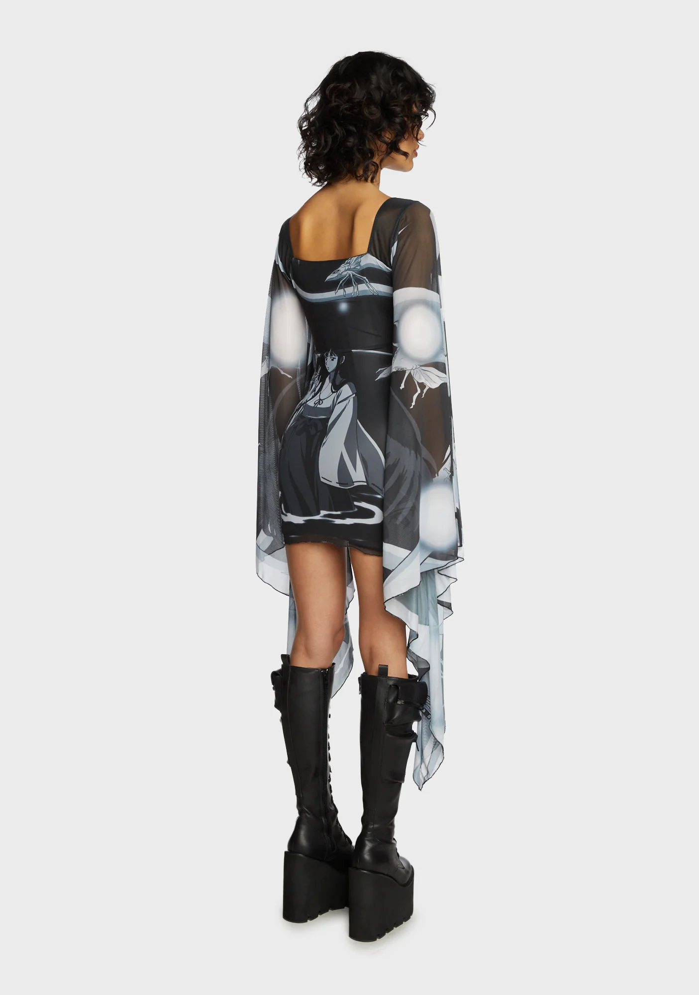 High-Rank Priestess Mesh Dress - Image 4