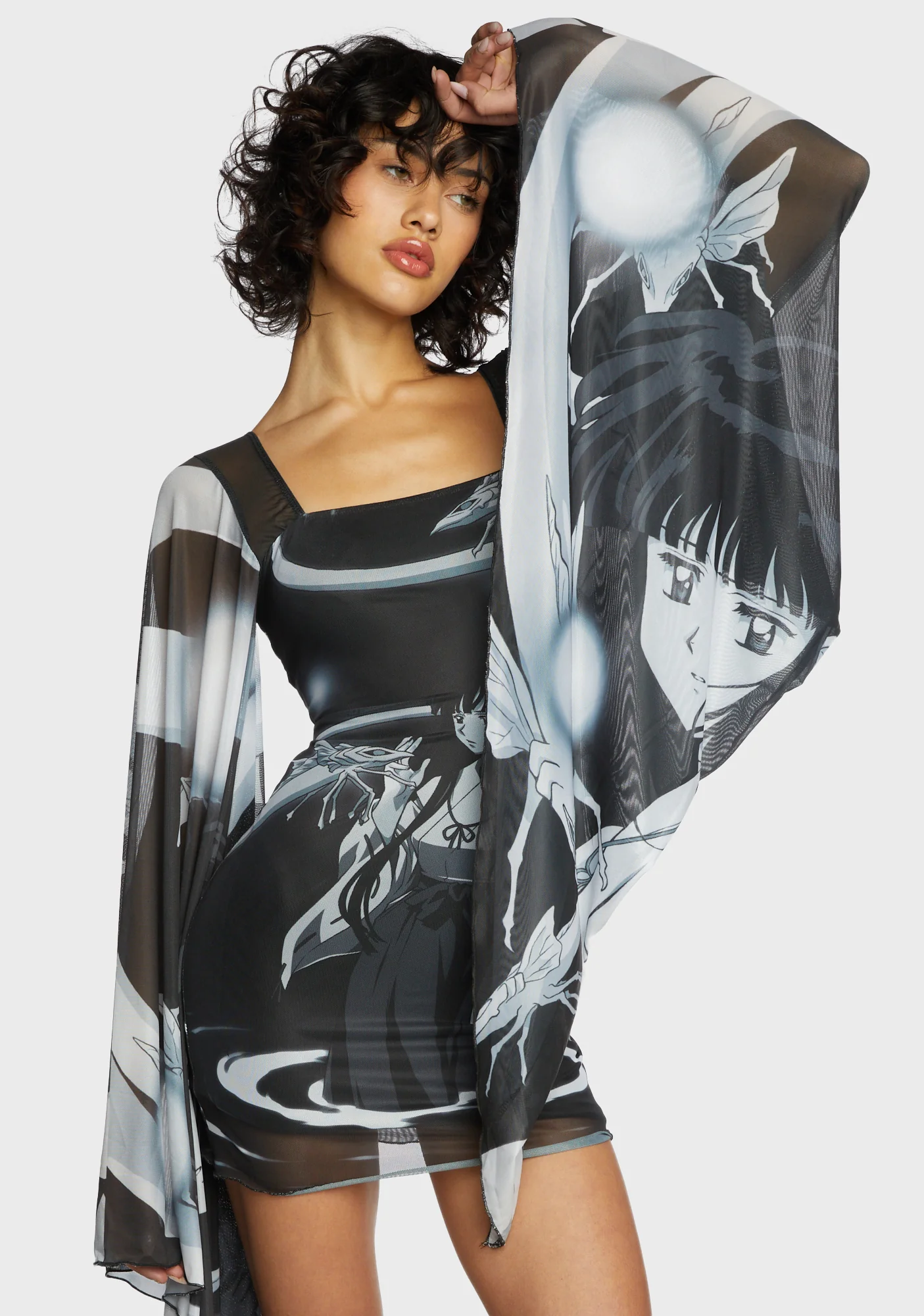 High-Rank Priestess Mesh Dress - Image 5