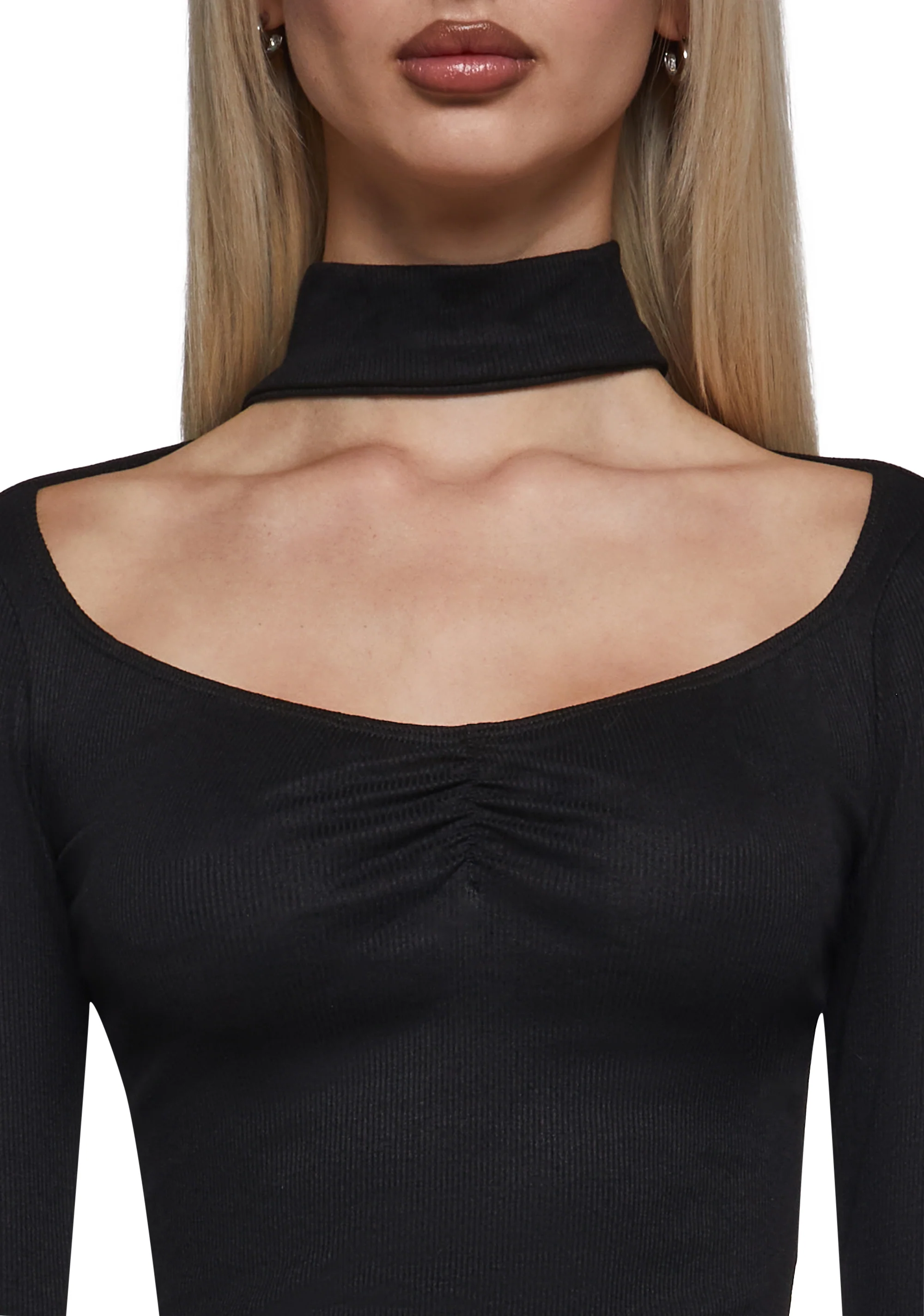 High Rise Connections Long Sleeve Top - Image 5
