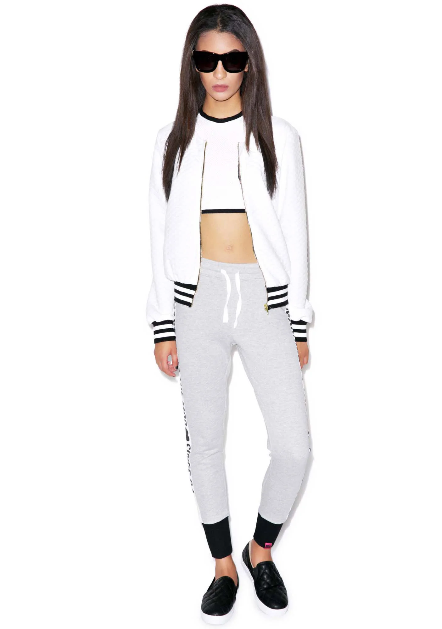 High School Drop Out Quilted Varsity Jacket - Image 2