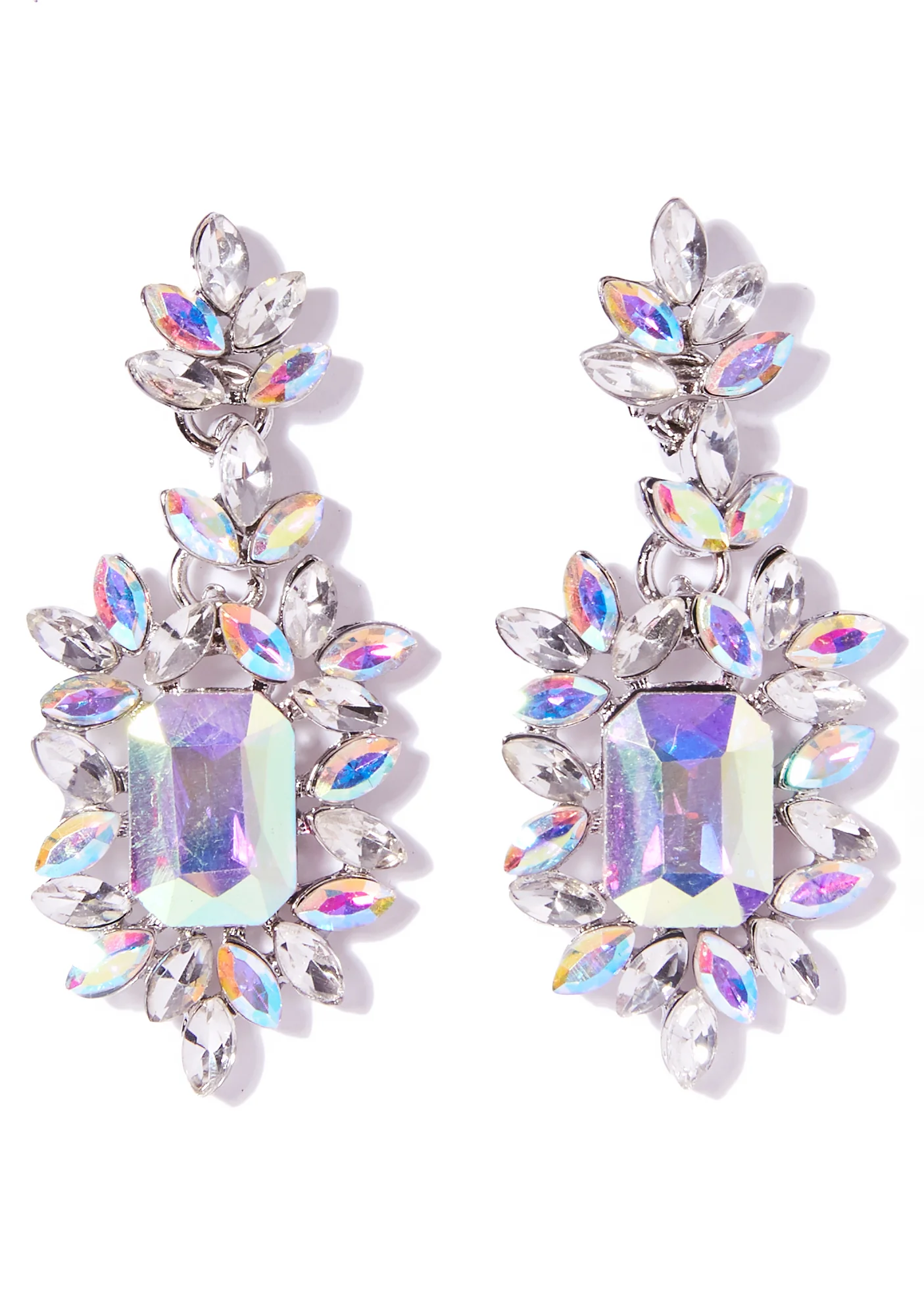 High Society Rhinestone Earrings - Image 5