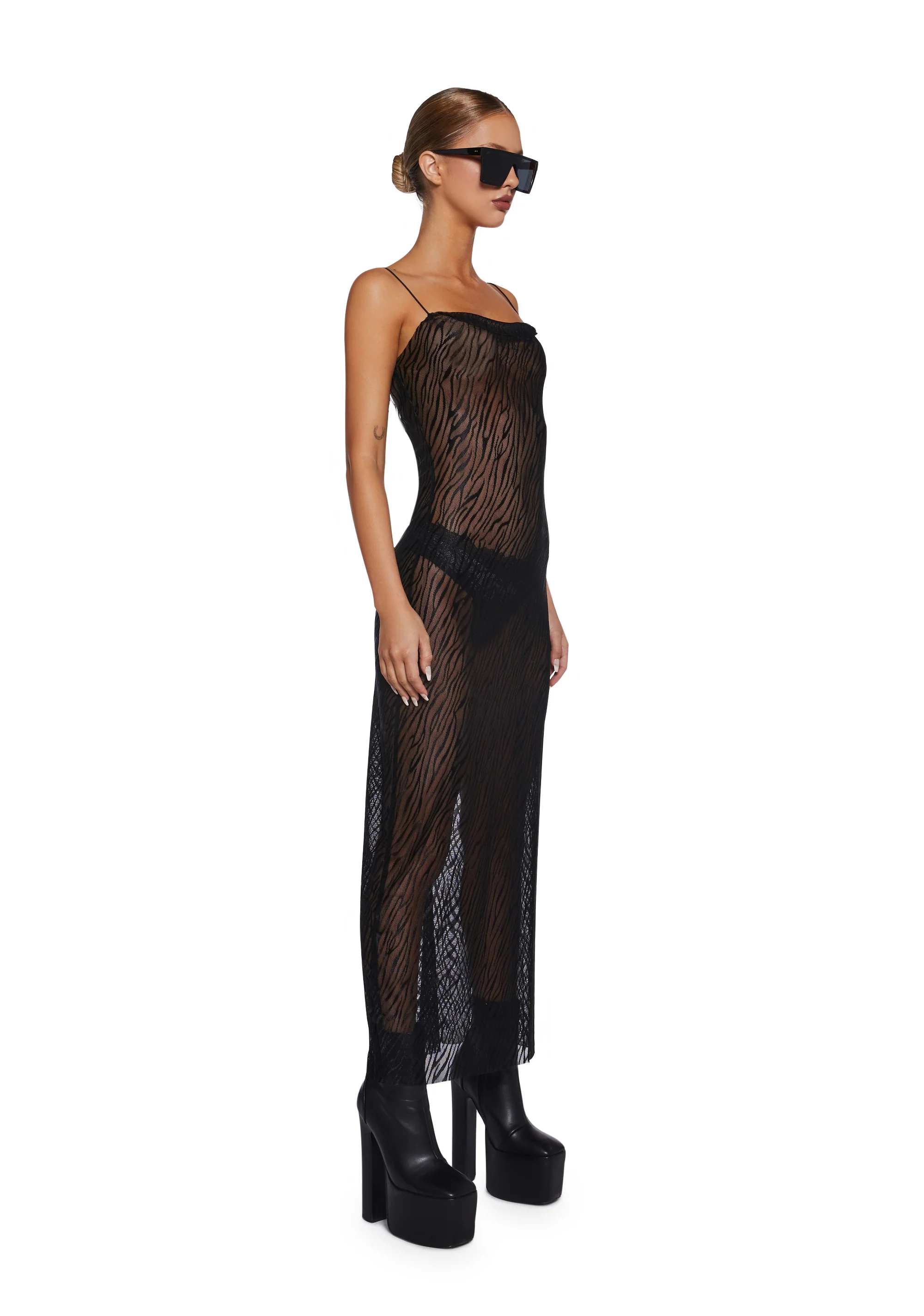 High Stakes Stunner Maxi Dress - Image 3