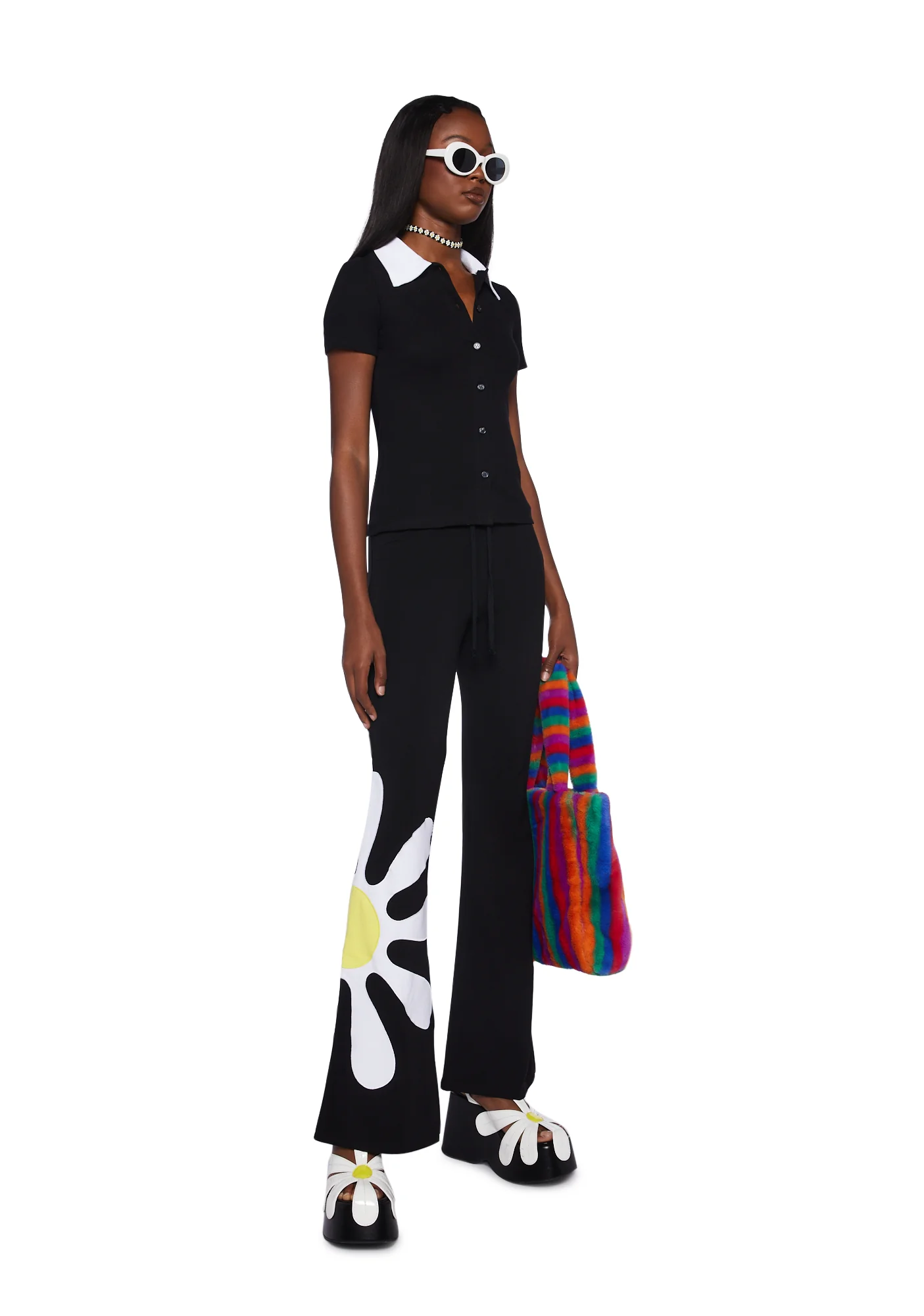 Highlife Harbor Collared Top - Image 2