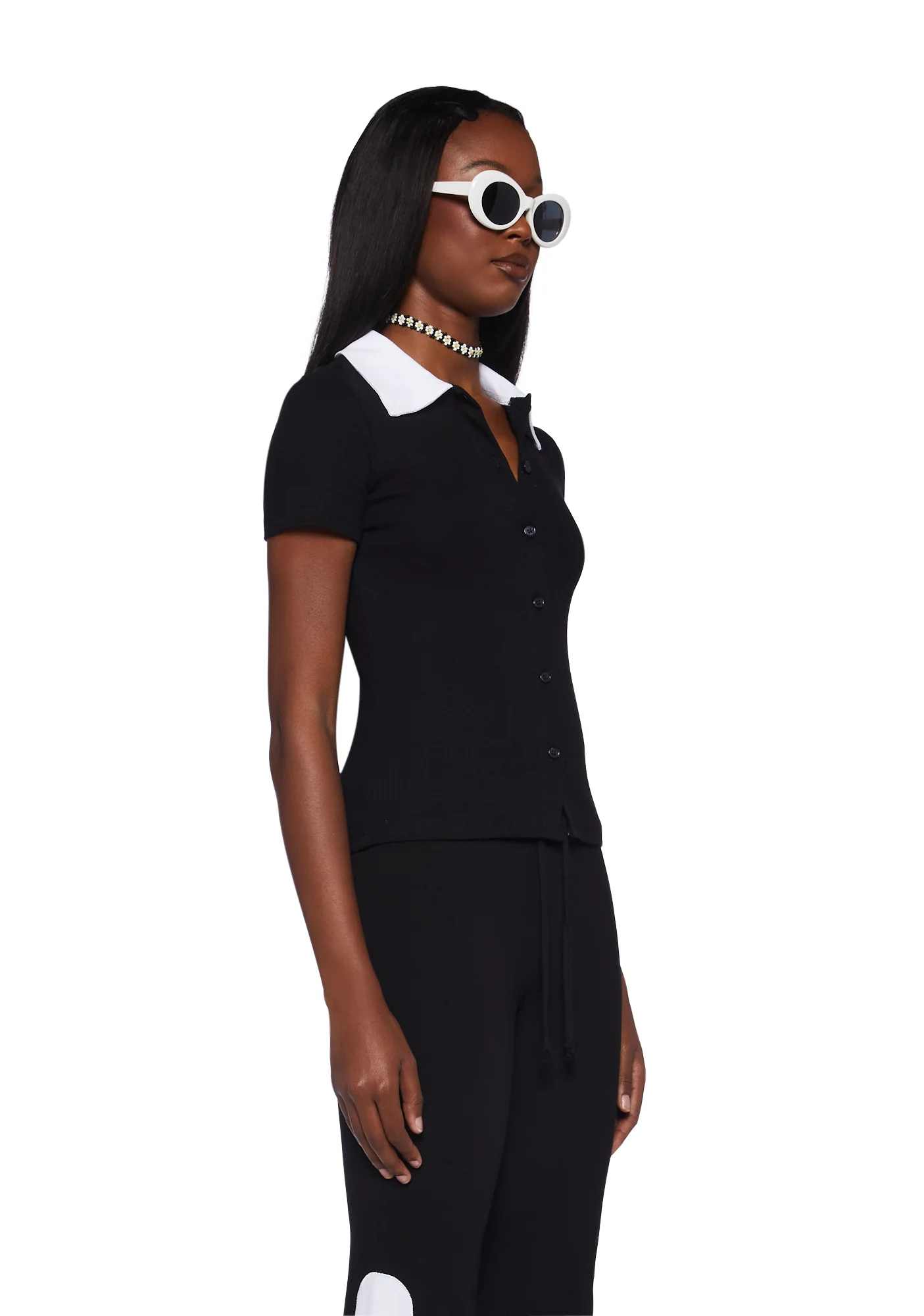 Highlife Harbor Collared Top - Image 5