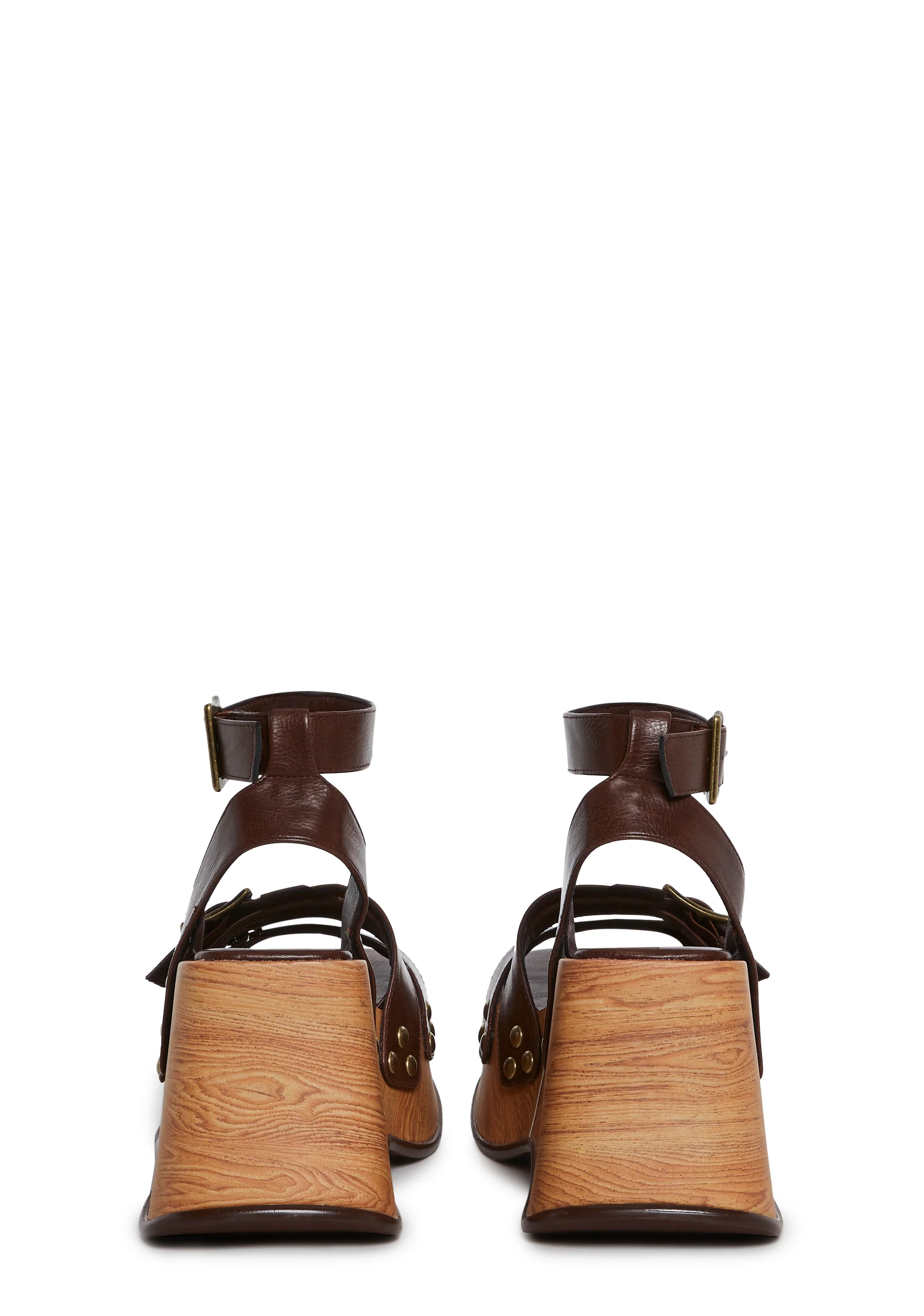 Summer Moves Platform Wedges - Brown - Image 4