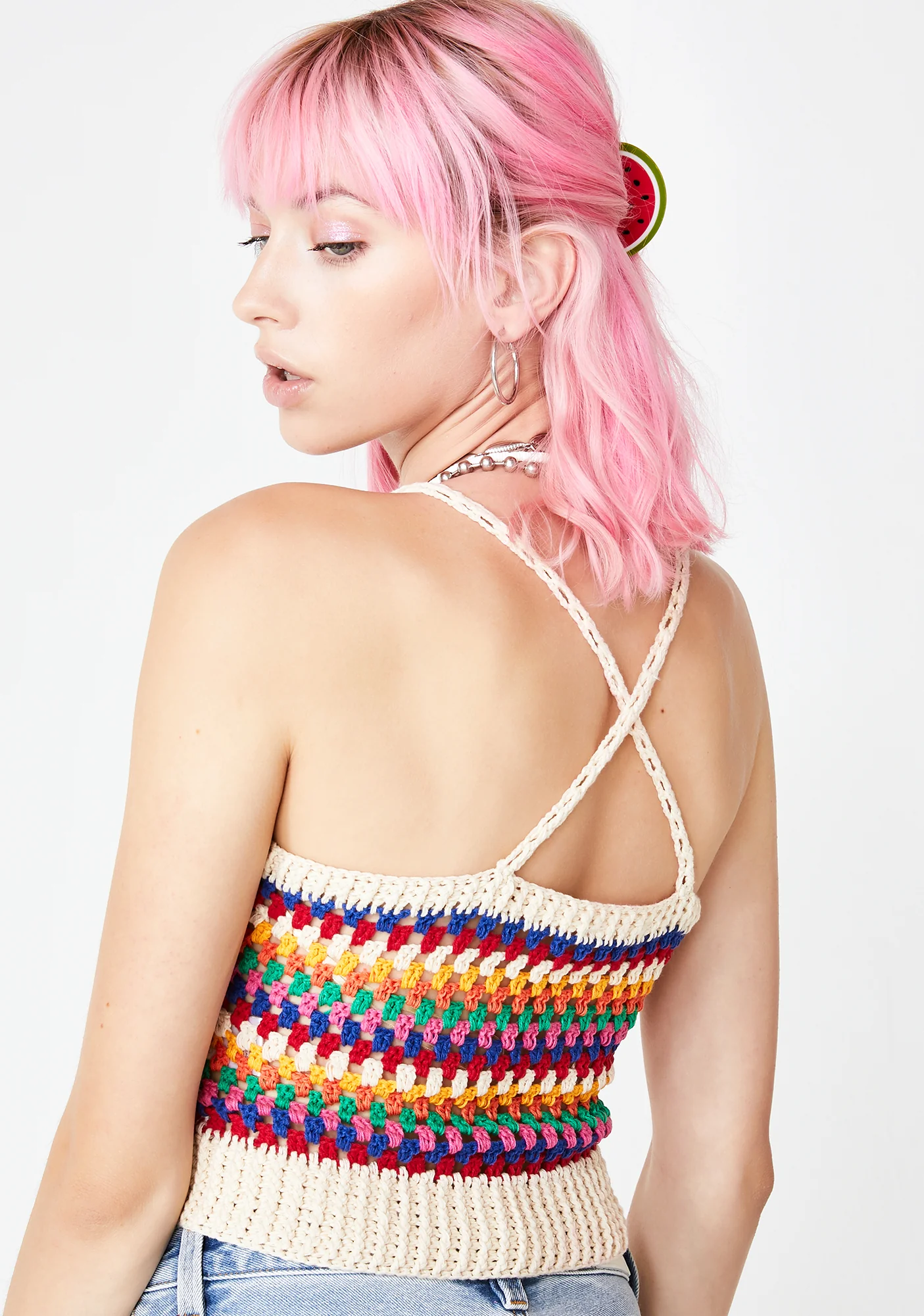 Hippie Sugar Crochet Top - Image 4