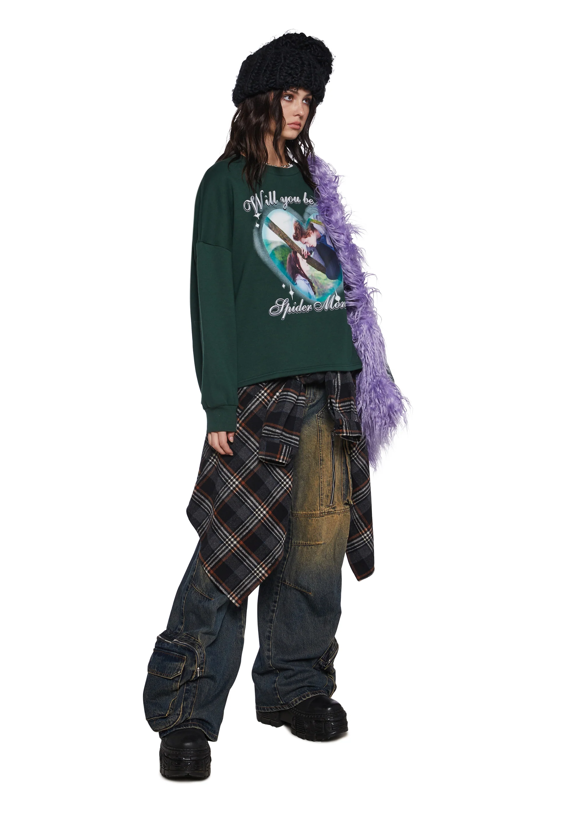 Hold On Tight Graphic Sweatshirt - Image 2
