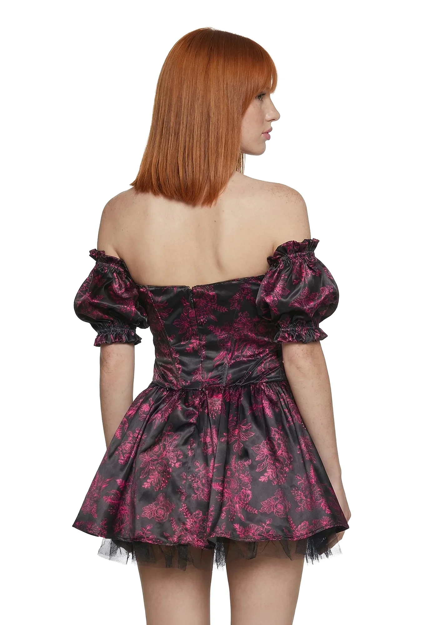 Holding Court Corset Dress - Black - Image 4