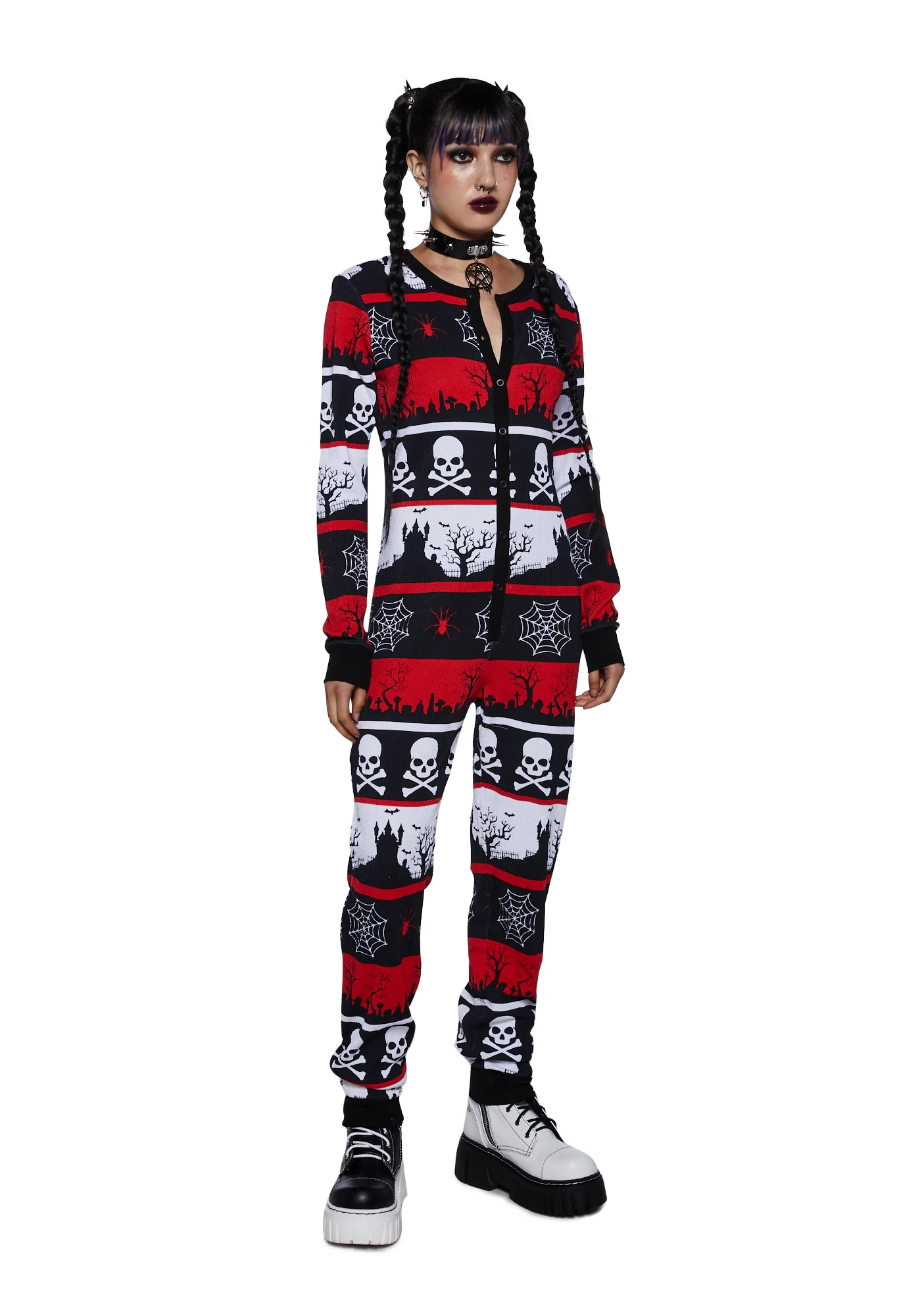 Hollow Grounds Thermal Onesie - Image 4