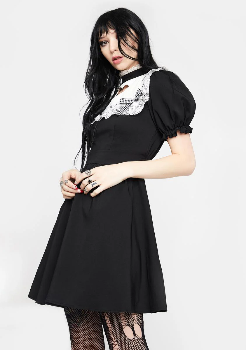 Hollow Out Alice Dress - Image 2