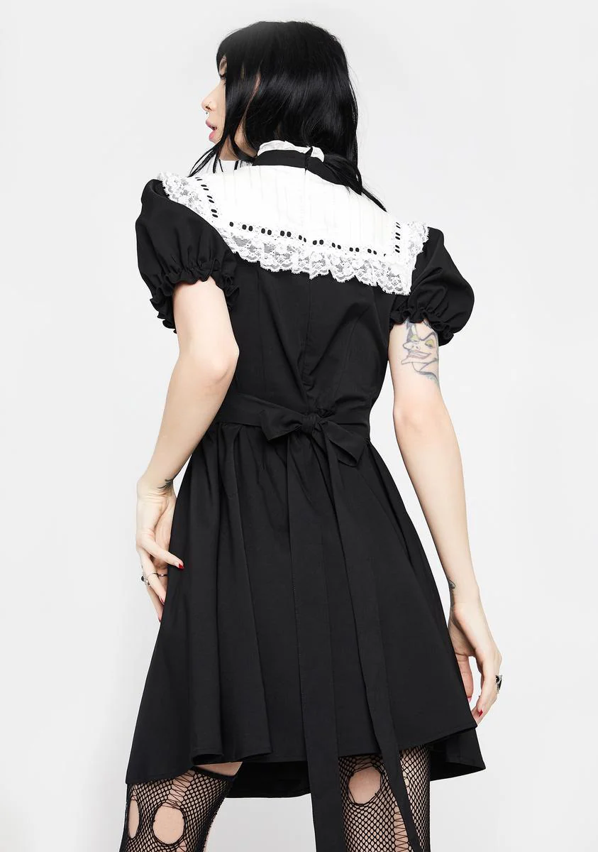 Hollow Out Alice Dress - Image 4