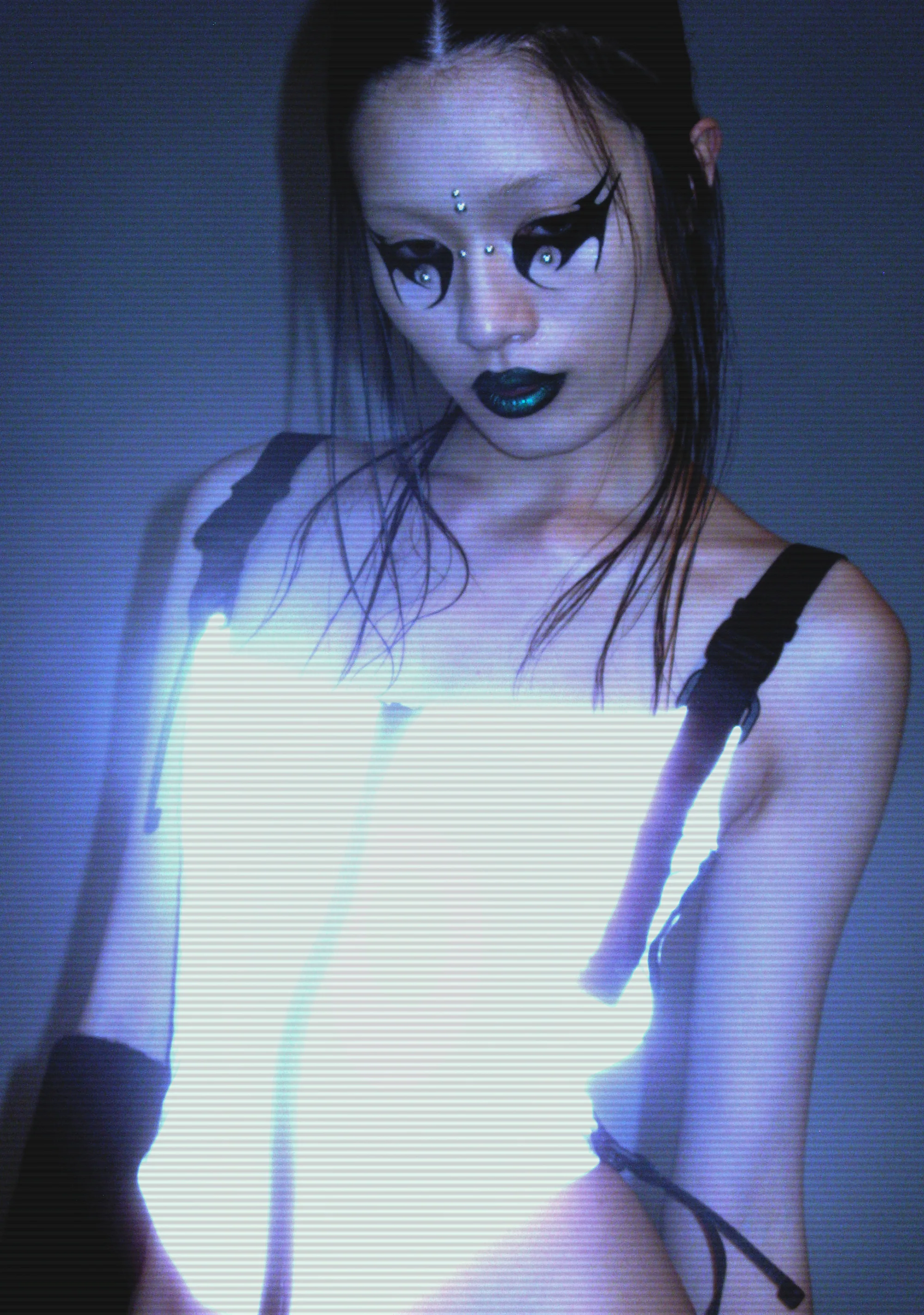 Hologram Party Corset Top - Image 7