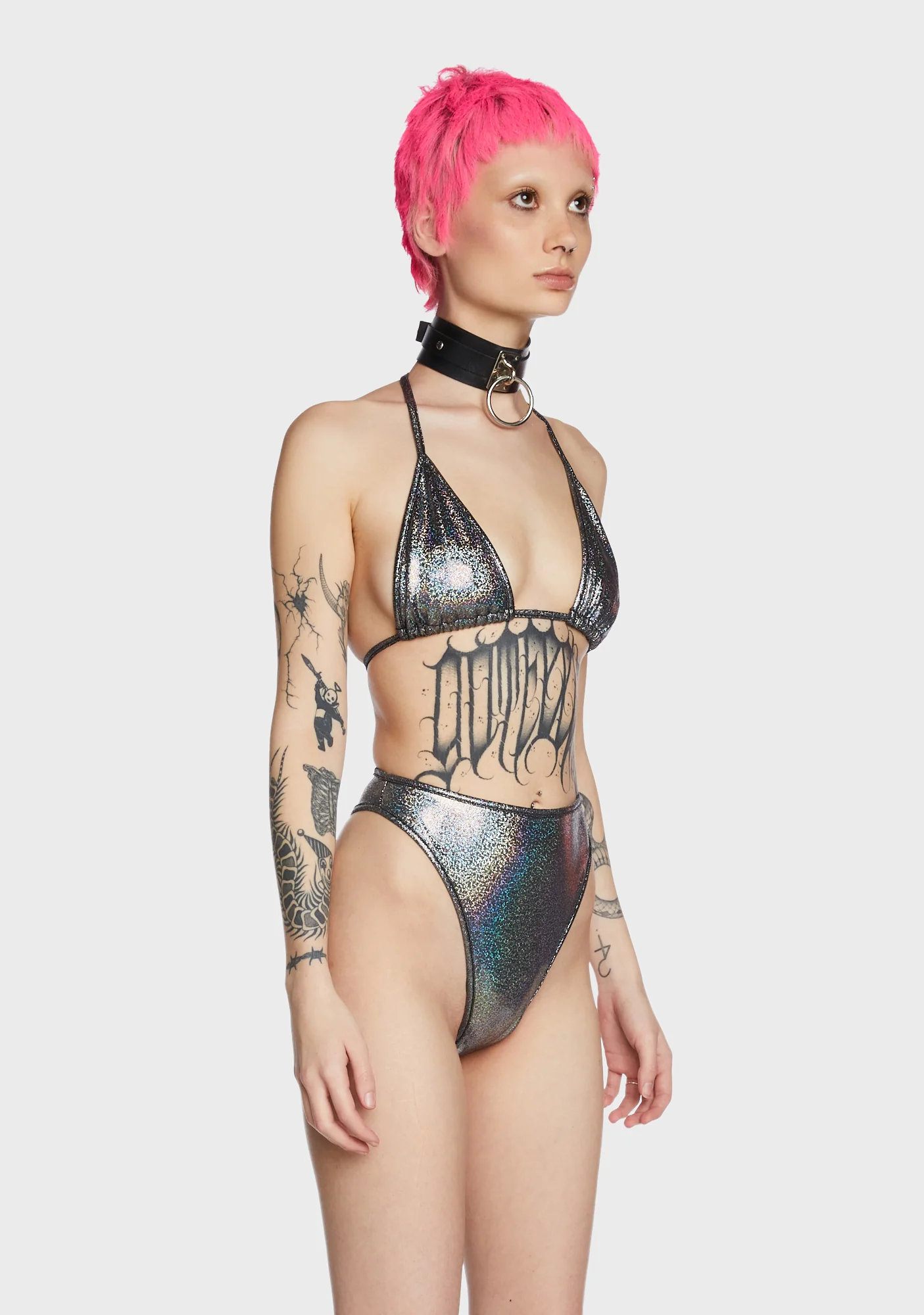 Hologram Triangle Bikini Top - Image 4