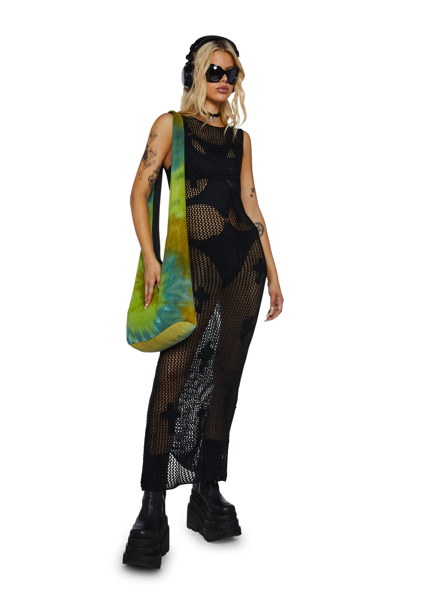 Holy Crochet Maxi Dress - Image 2