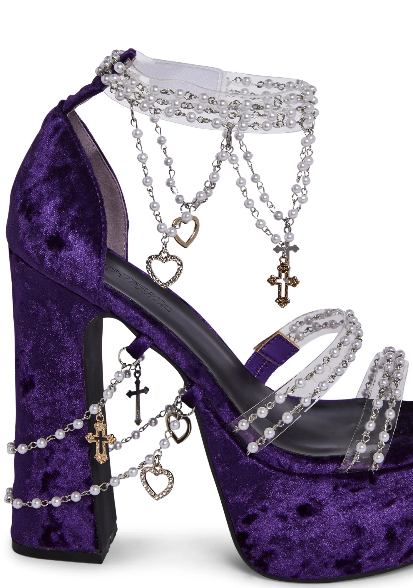 Holy Revelation Platform Heels - Purple - Image 2