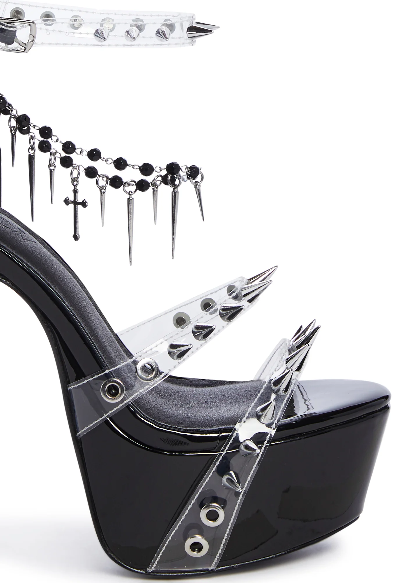 Holy Revelation Platform Heels - Spiked - Image 2