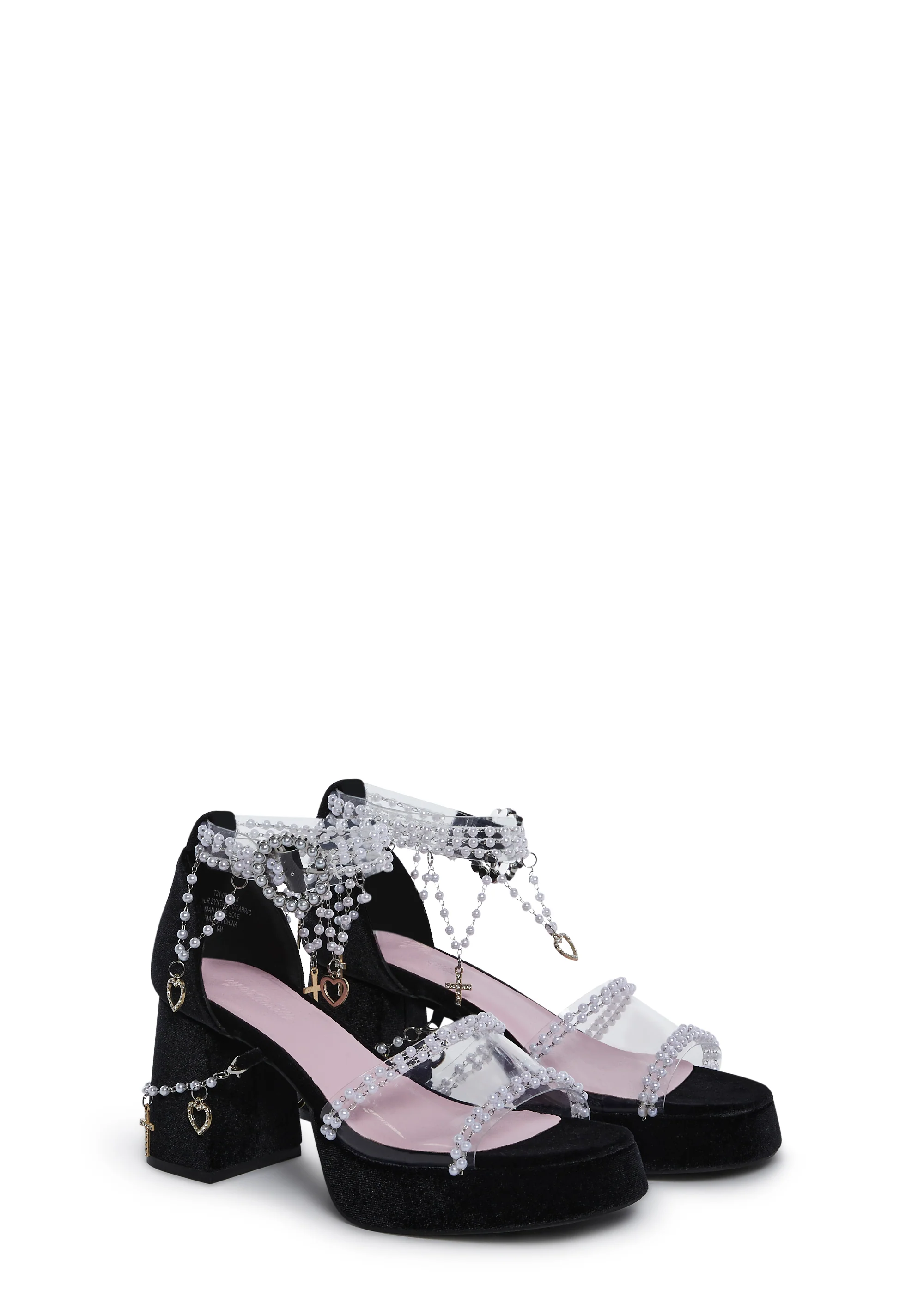 Holy Revelation Platform Sandals - Black - Image 3