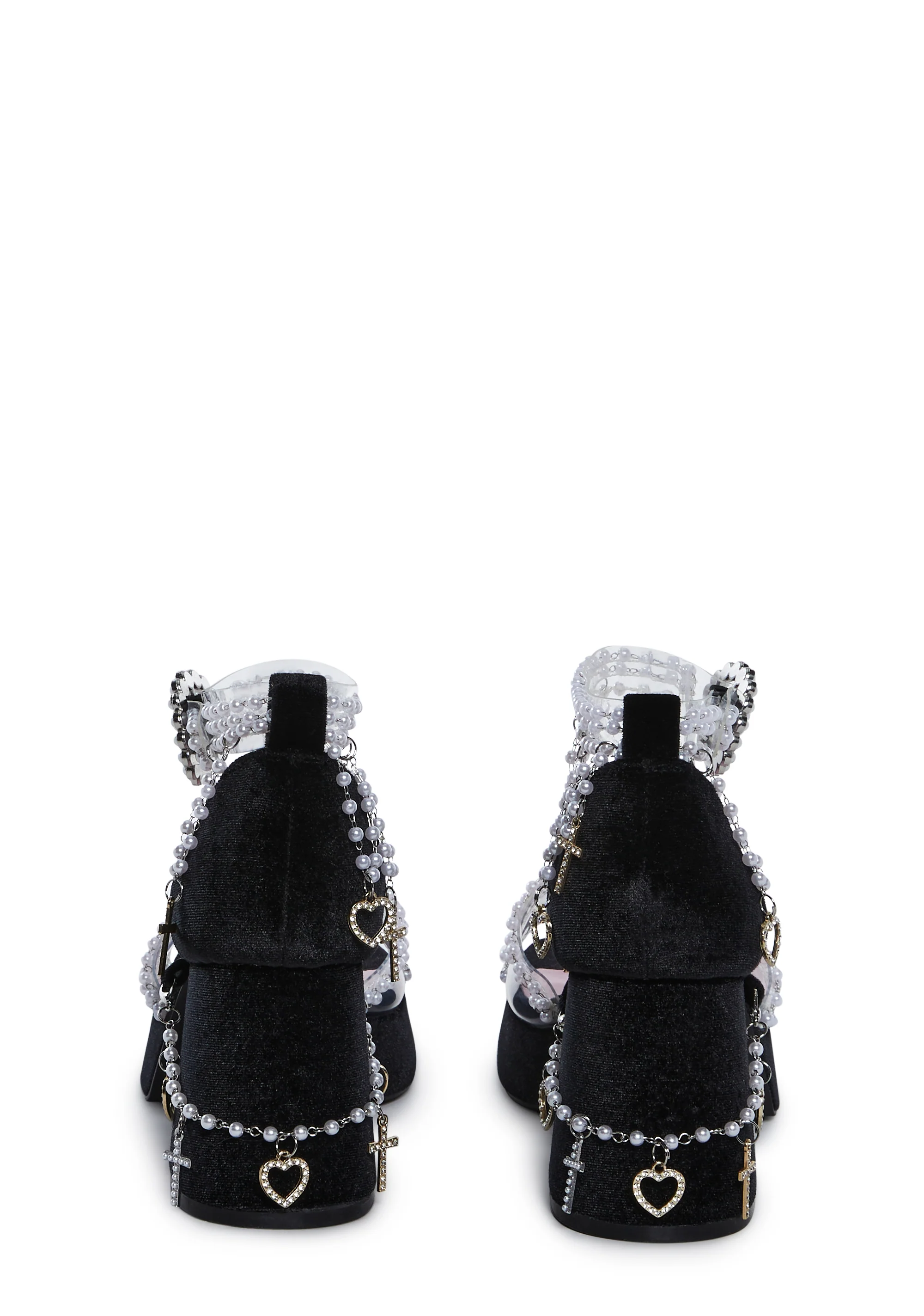 Holy Revelation Platform Sandals - Black - Image 4