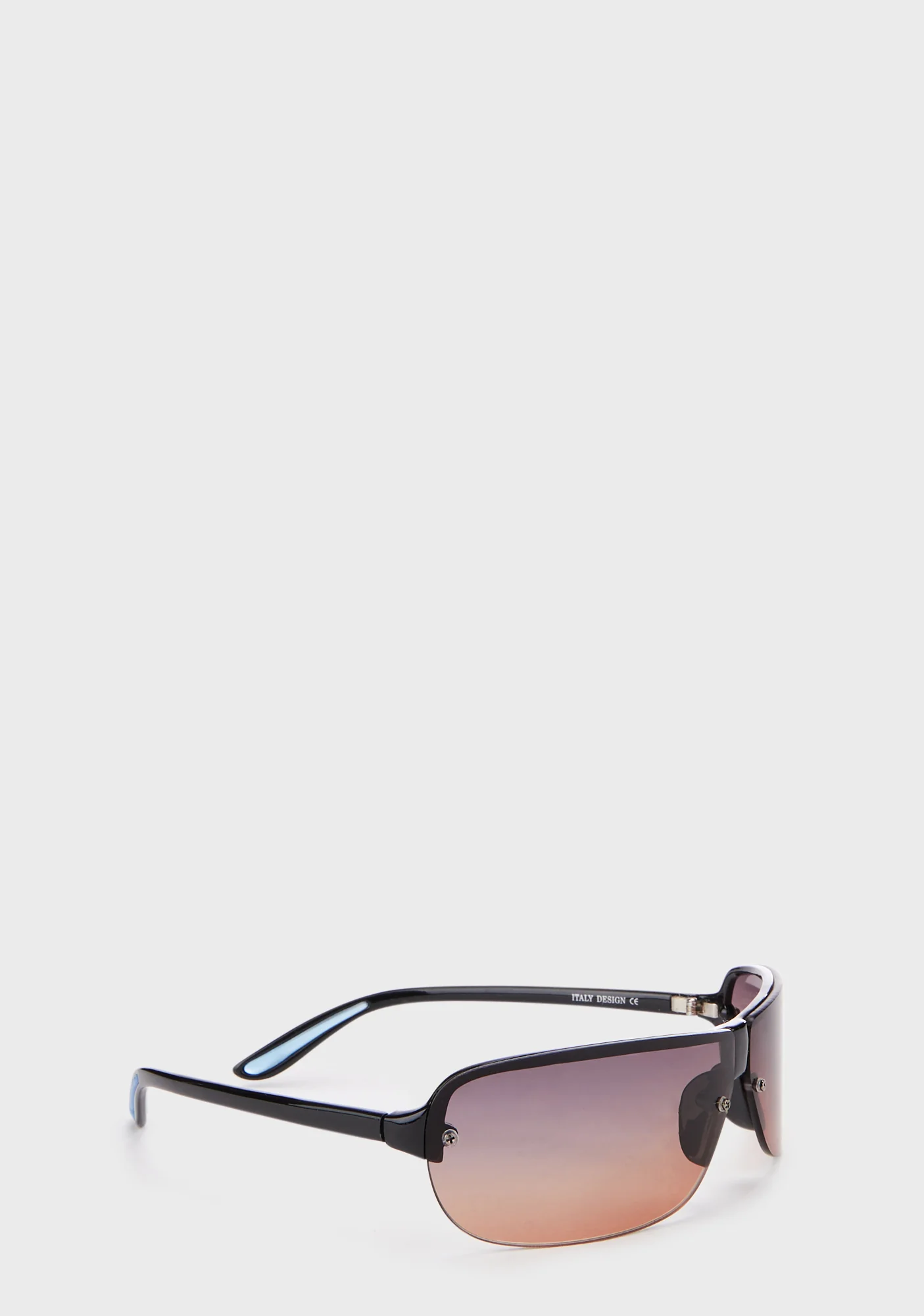 Homage Shield Sunglasses - Black - Image 3