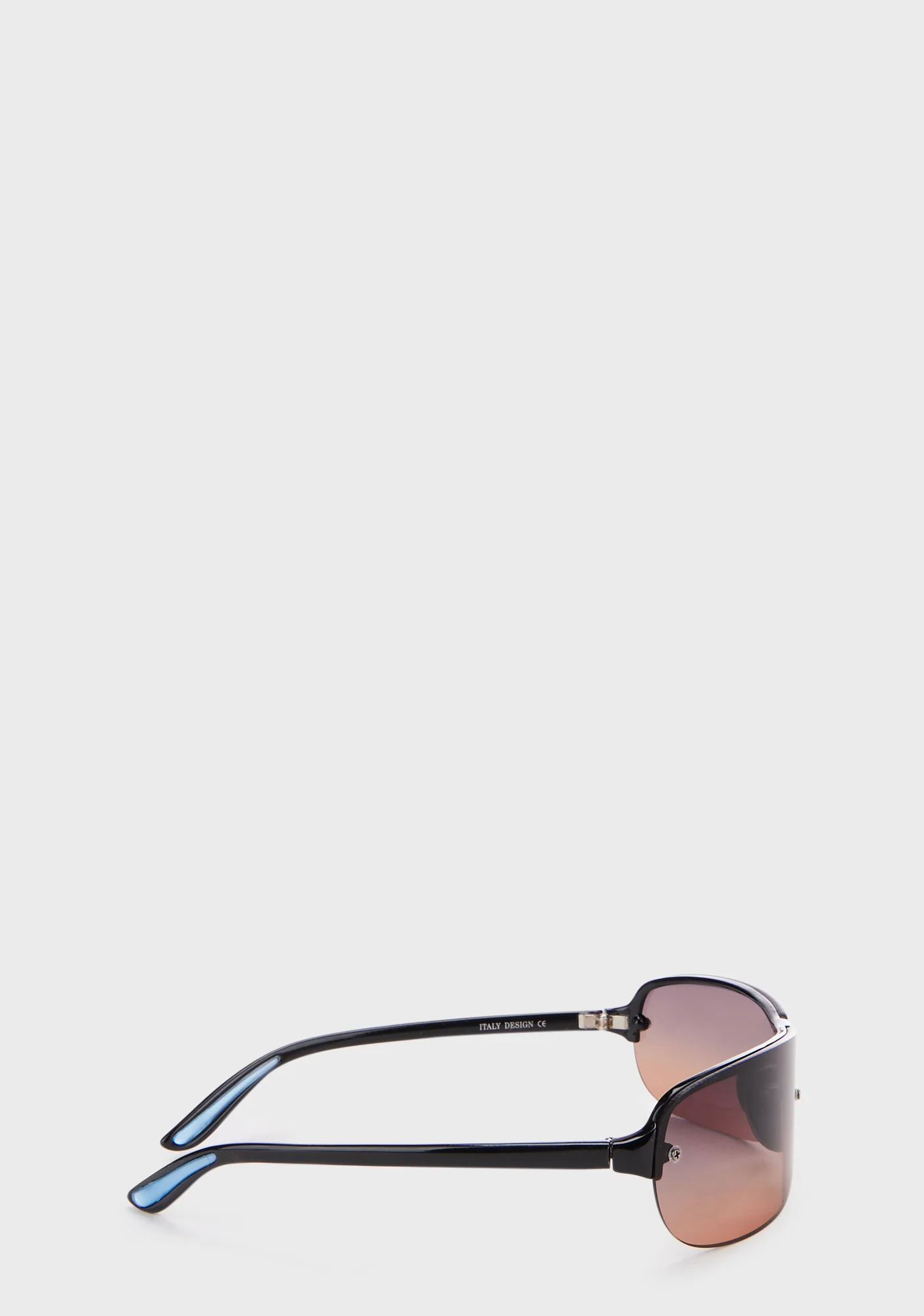 Homage Shield Sunglasses - Black - Image 4