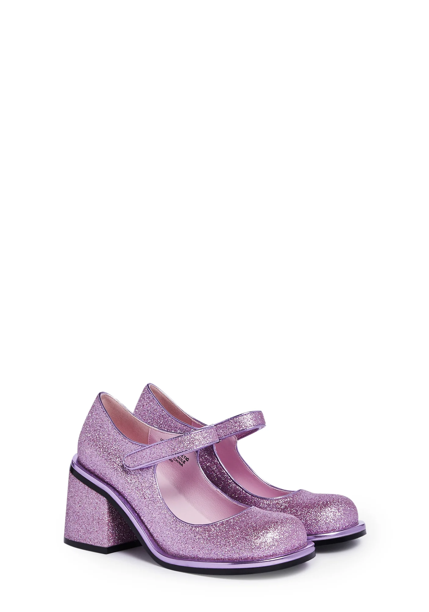 Desire Me Platform Mary Janes - Purple - Image 3