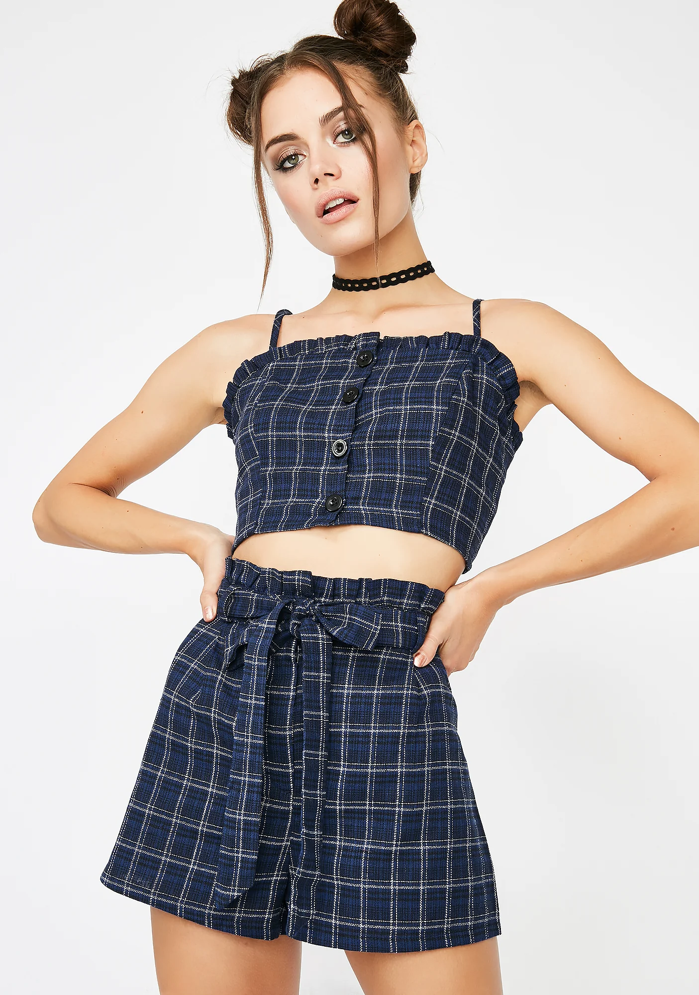 Homewerk Plaid Shorts - Image 2