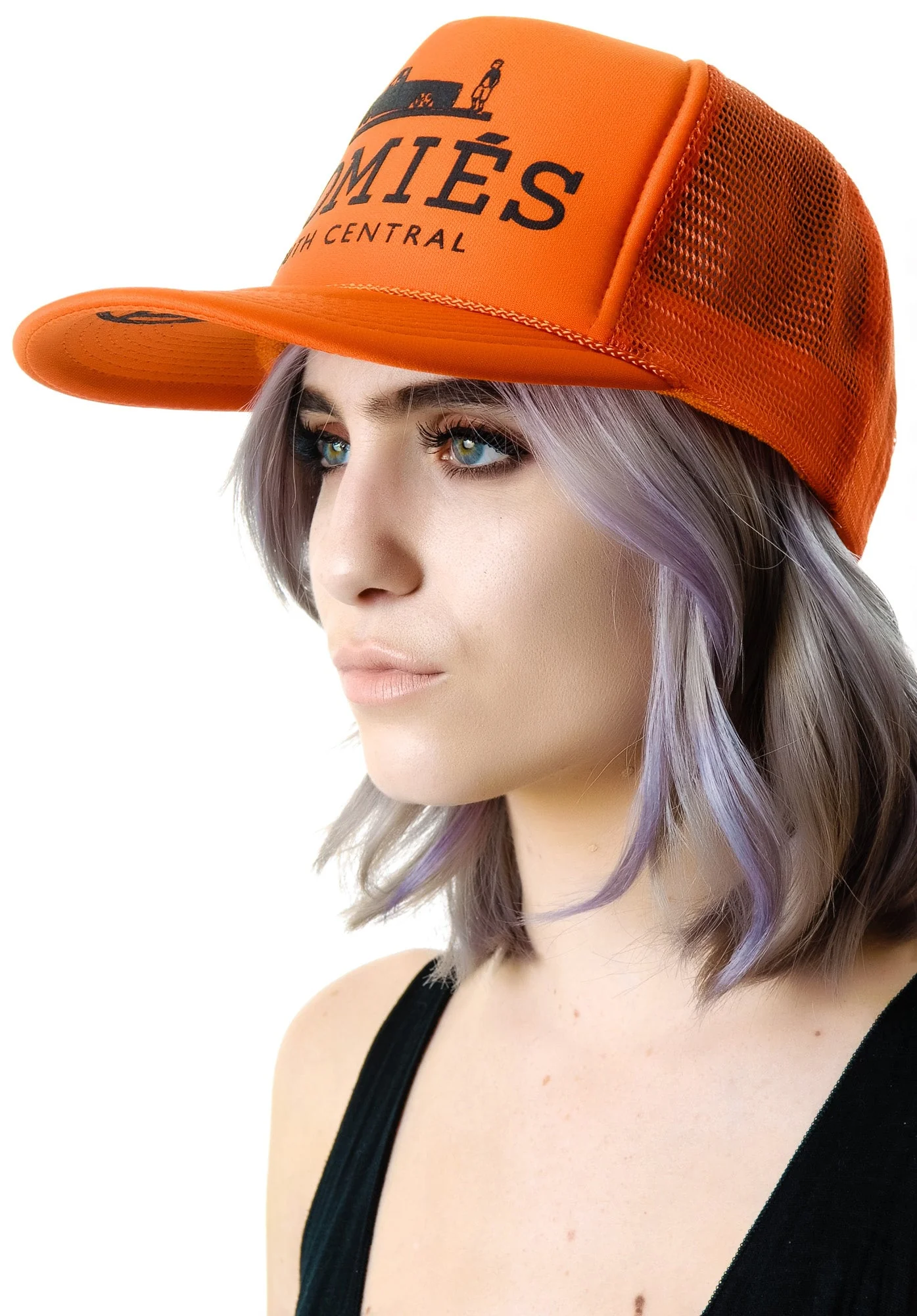 Homies Trucker Mesh Hat - Black - Image 3
