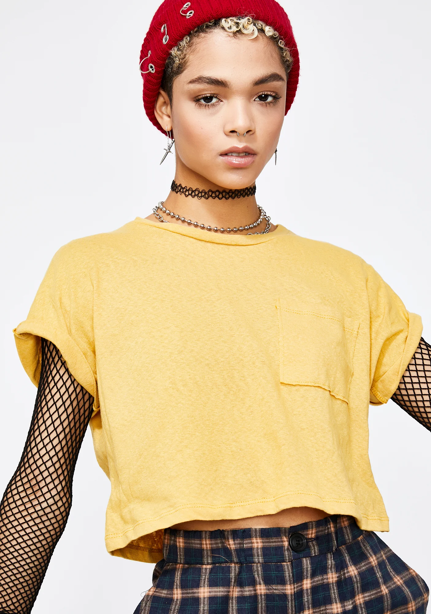 Honey Hella Uncut Pocket Tee - Image 3