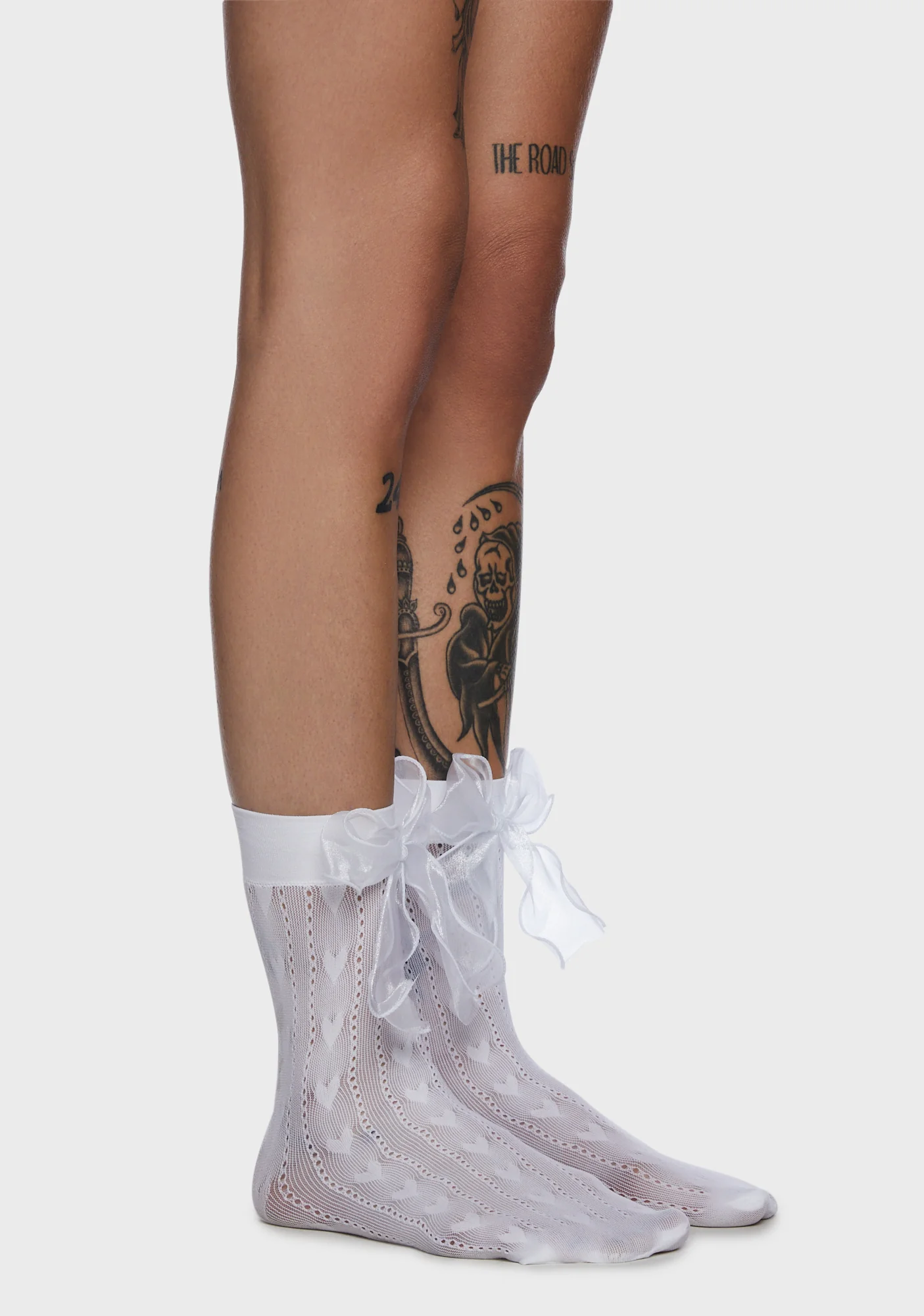 Hopeless Crush Lace Socks - Image 2