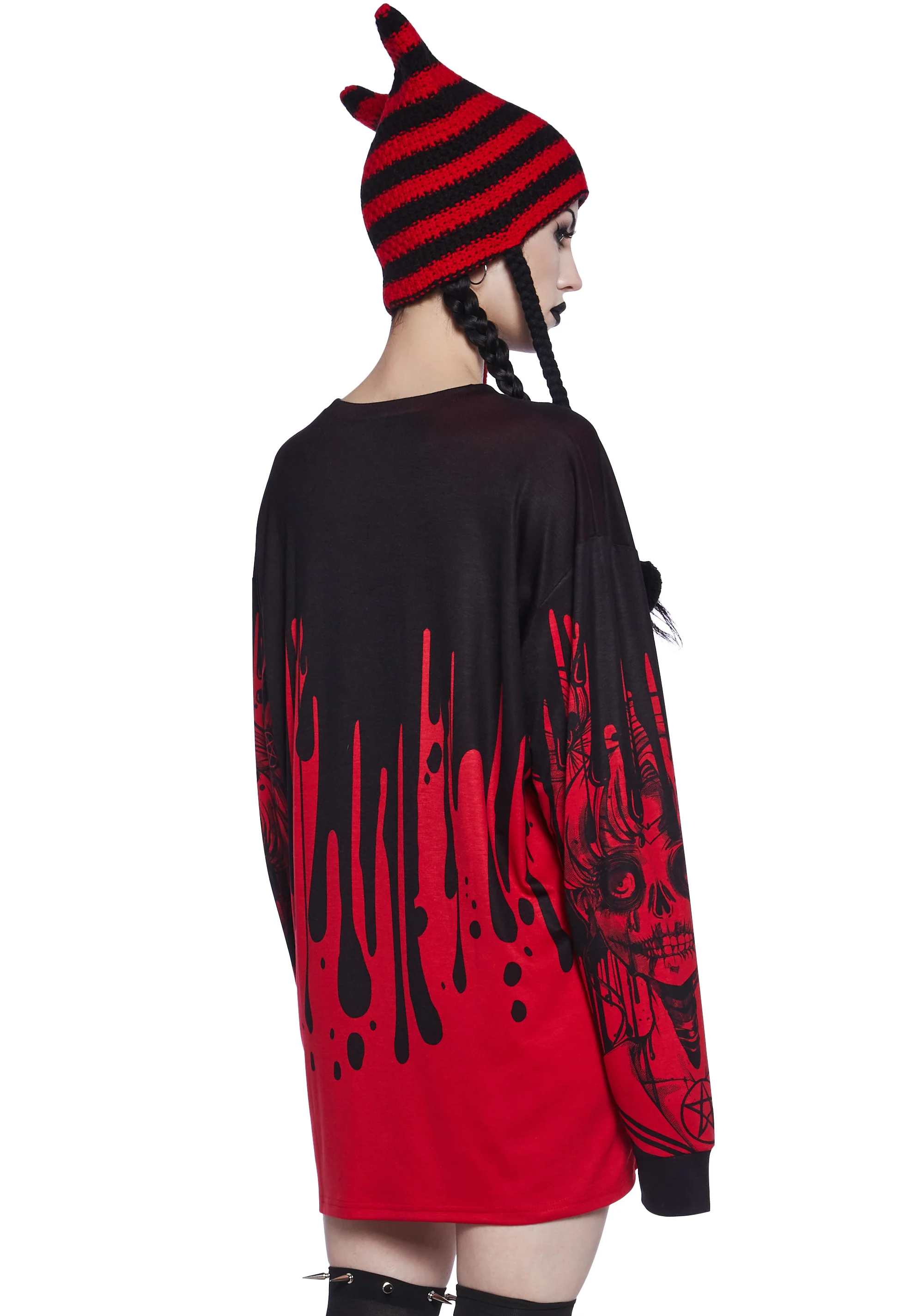 Horrific Cuteness  Long Sleeve Tee - Image 4
