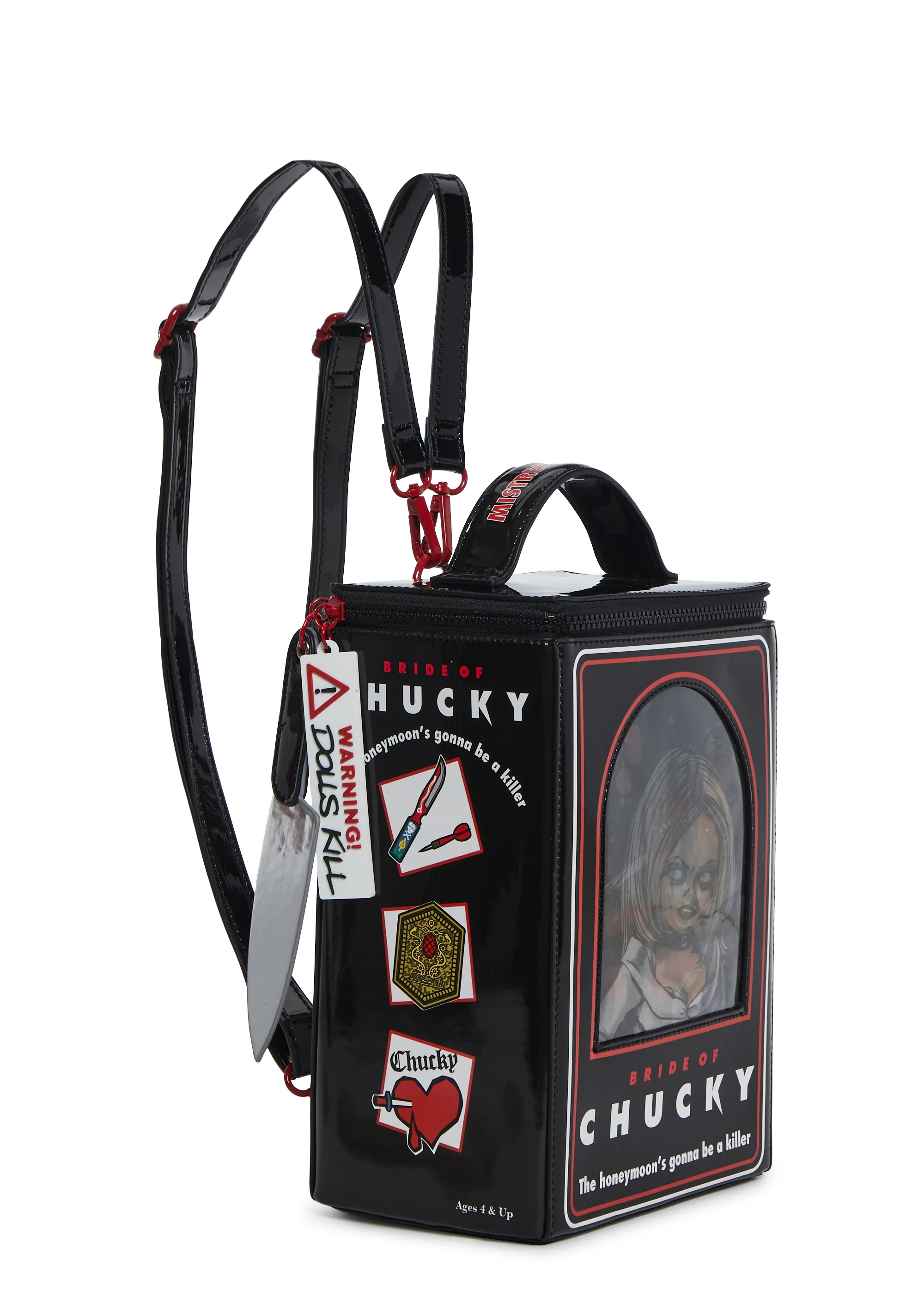 Horrific Honeymoon Doll Box Backpack - Image 4