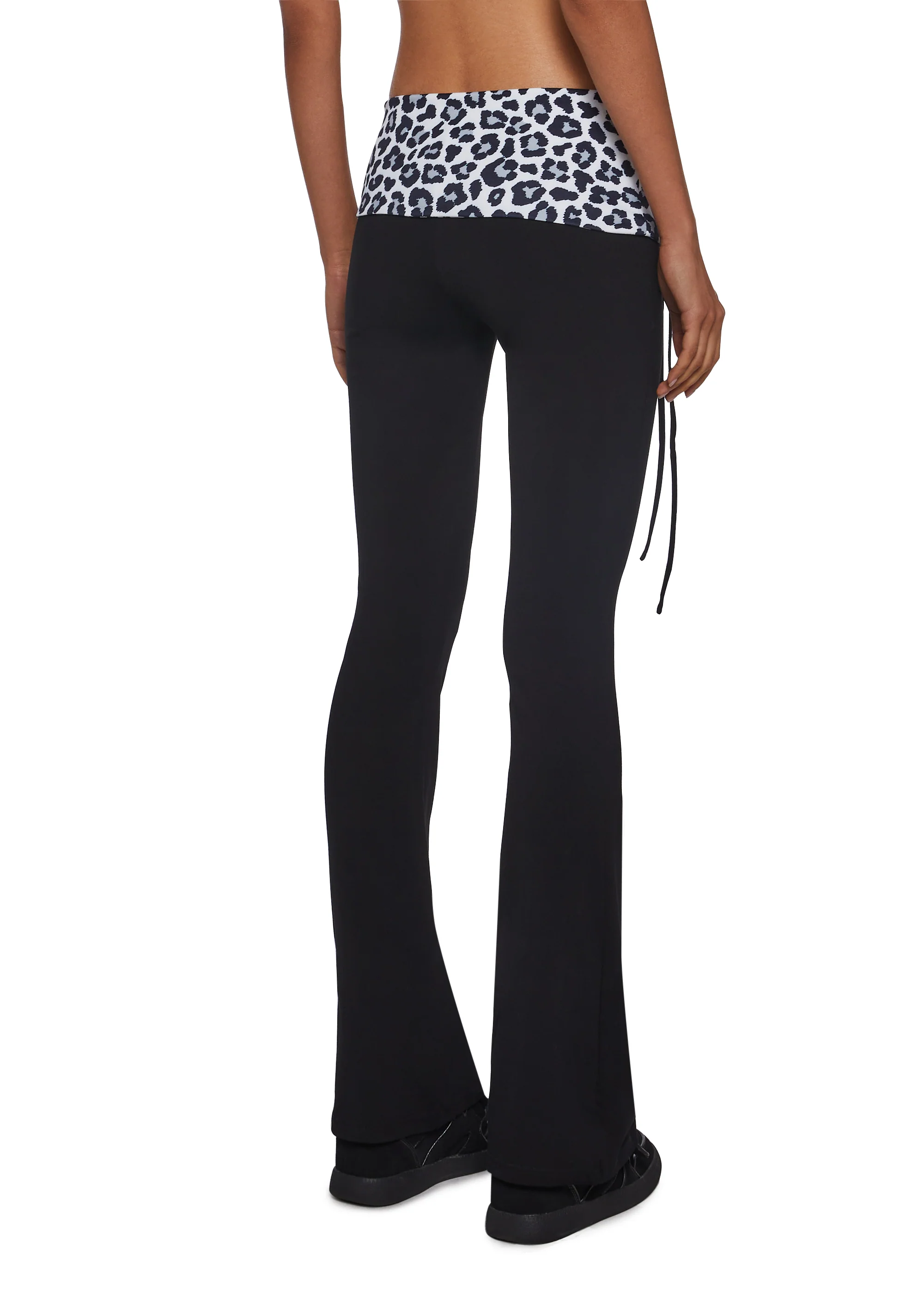 Hot Crush Knit Pants - Black - Image 4