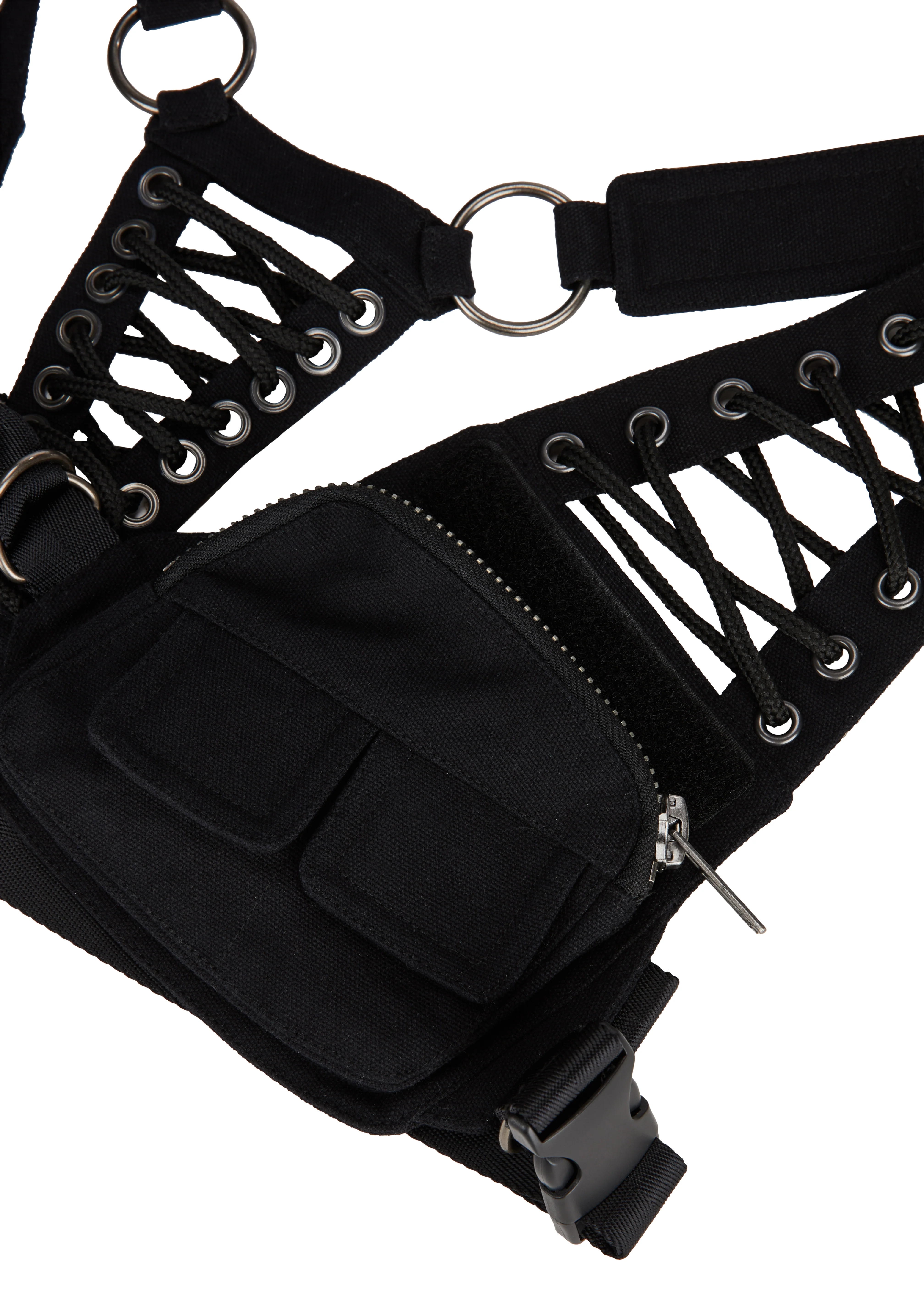 Hot Haven Pocket Harness - Black - Image 2