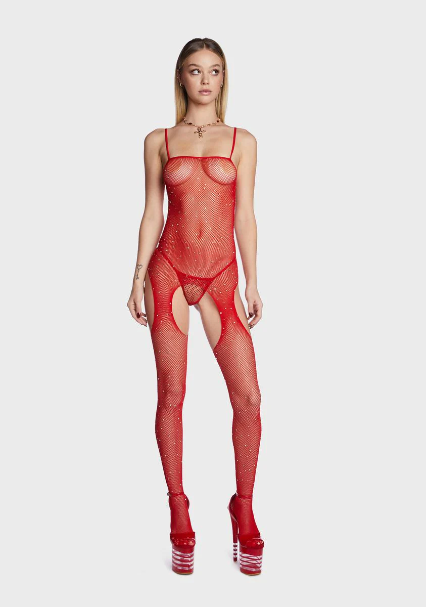 Hot New Tricks Crotchless Bodystocking - Image 4
