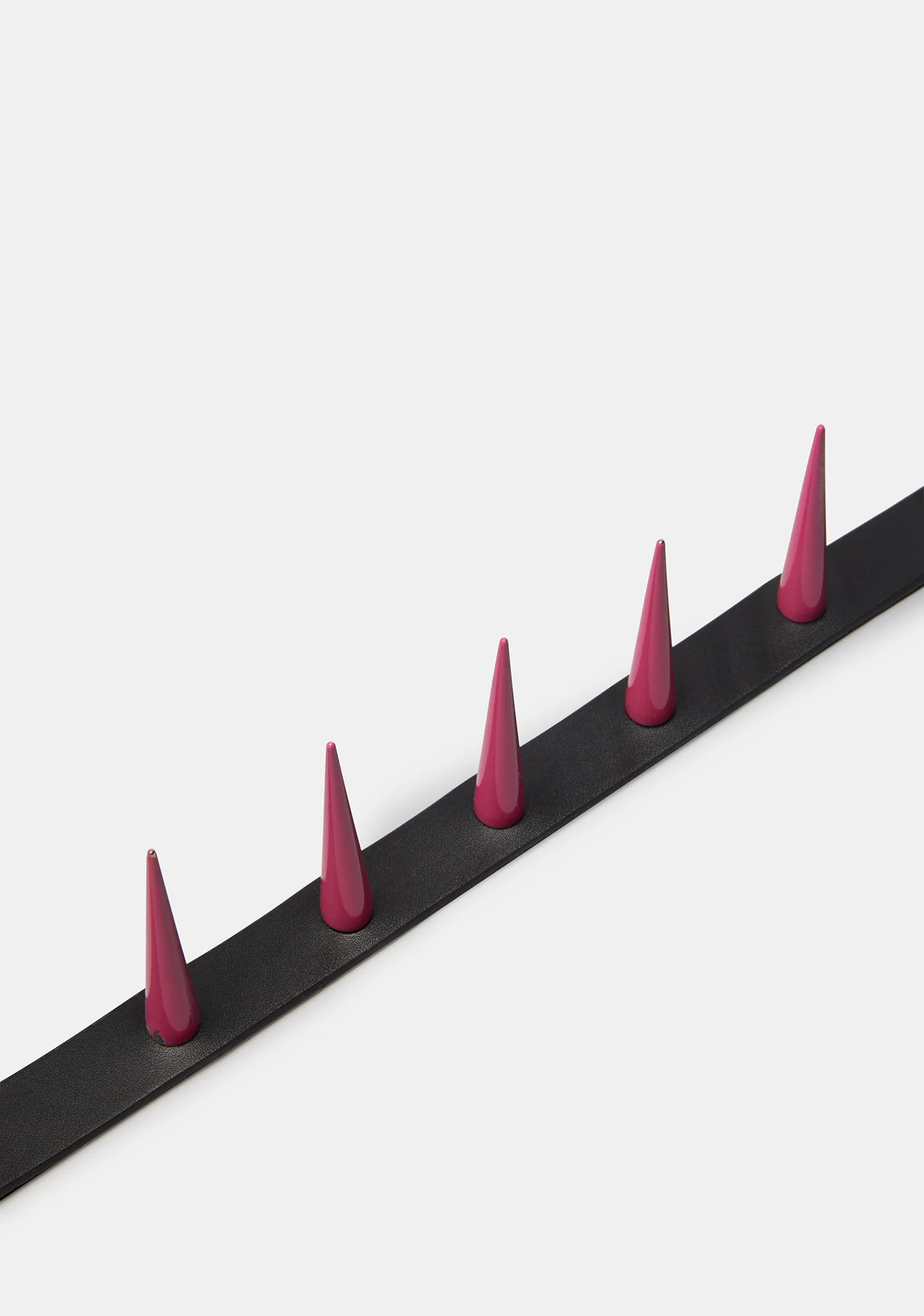 Hot Pink Long Spikes Choker - Image 3