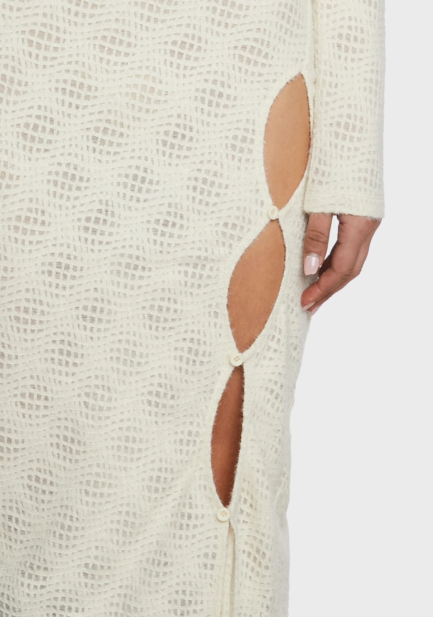 Humble Brag Maxi Dress - Ivory - Image 2