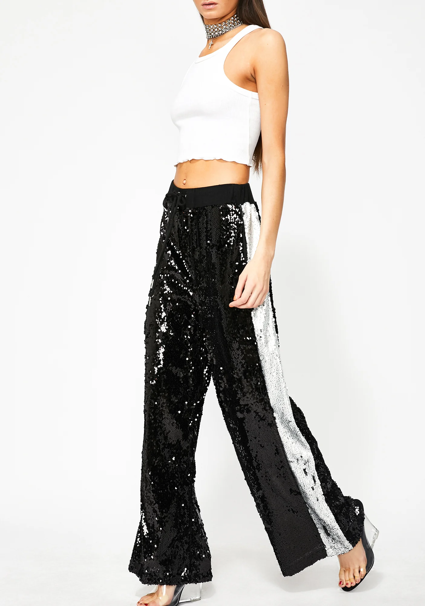 Hustle N' Flow Sequin Pants - Image 3