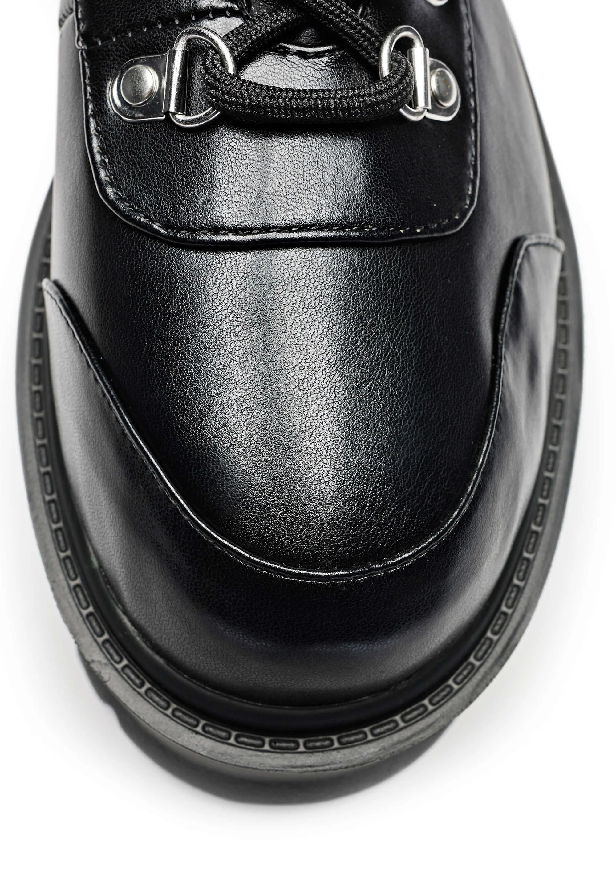 Hydra All Black Matrix Platform Boots - Image 3