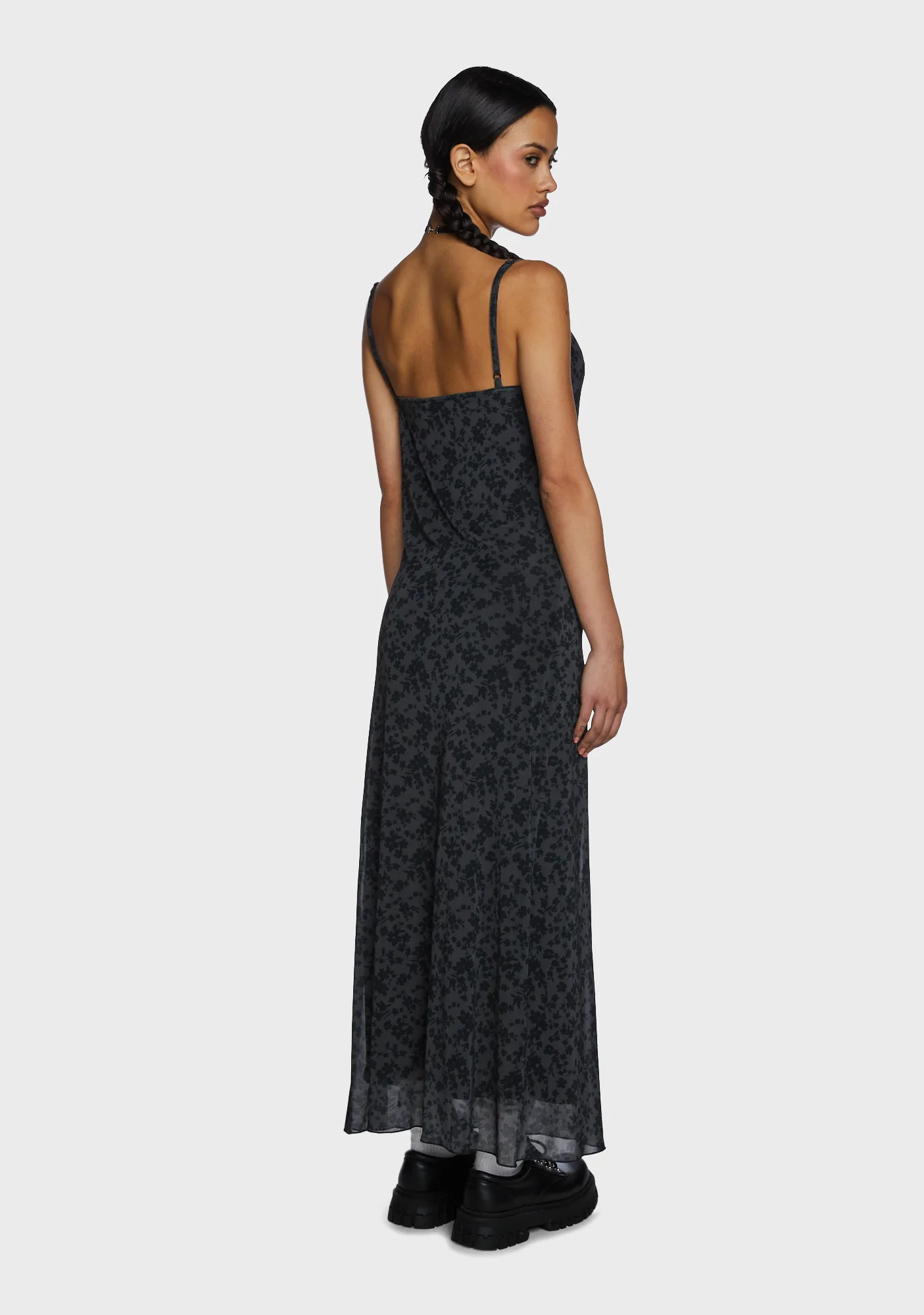 Hydra Floral Maxi Dress - Image 4