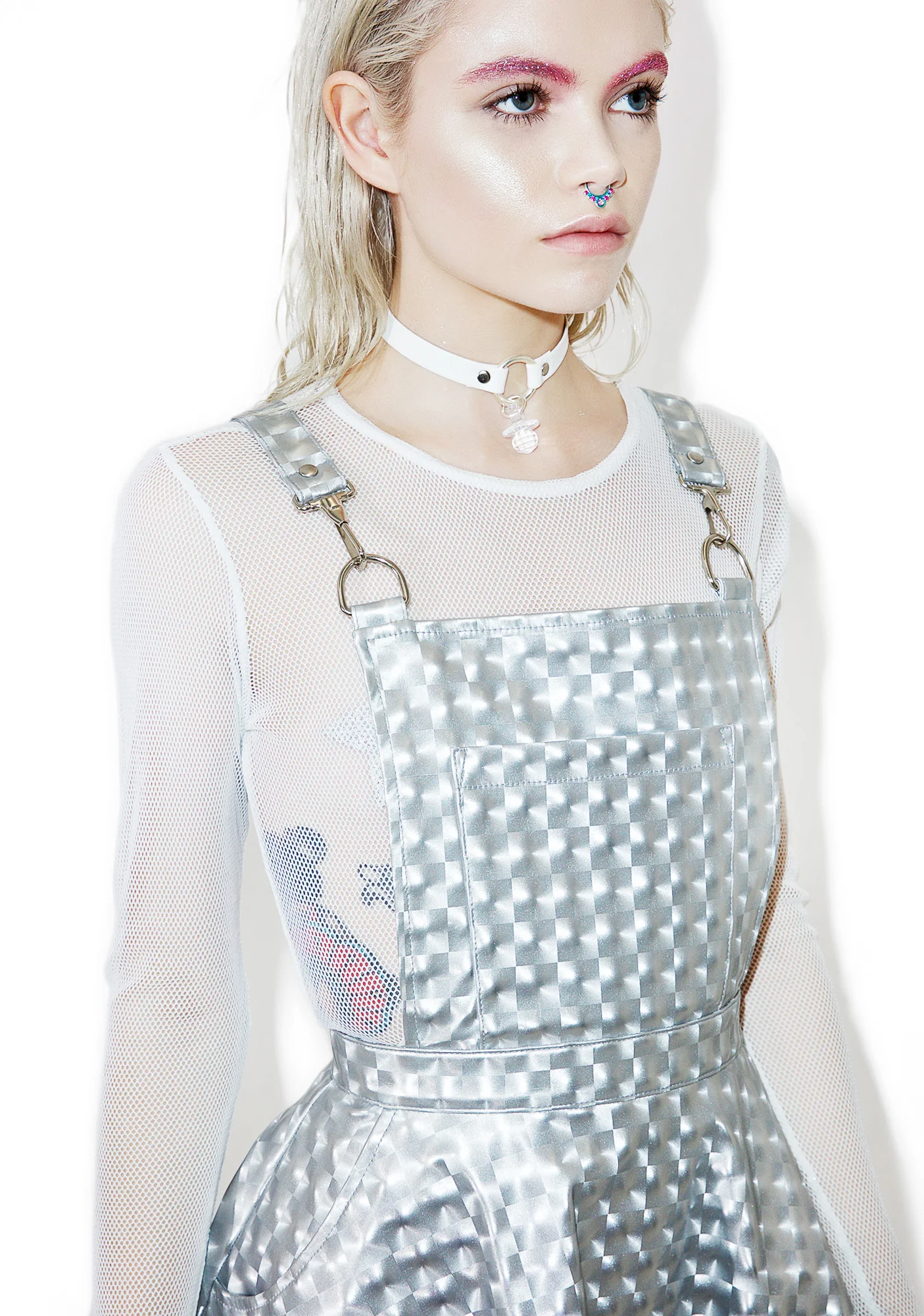 Hyperion Hologram Overall Dress - Image 3