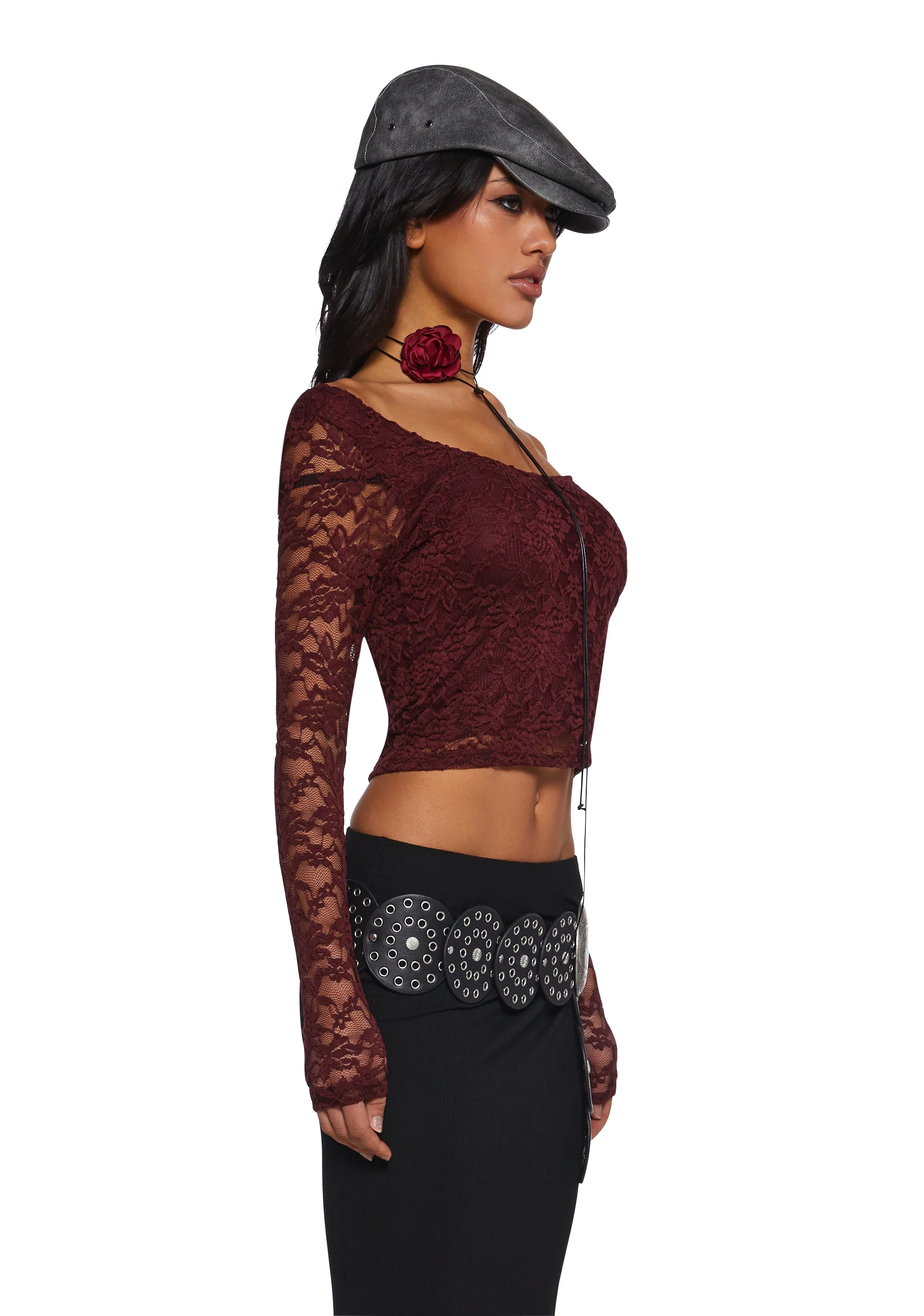Hypnotized Love Long Sleeve Top - Image 3