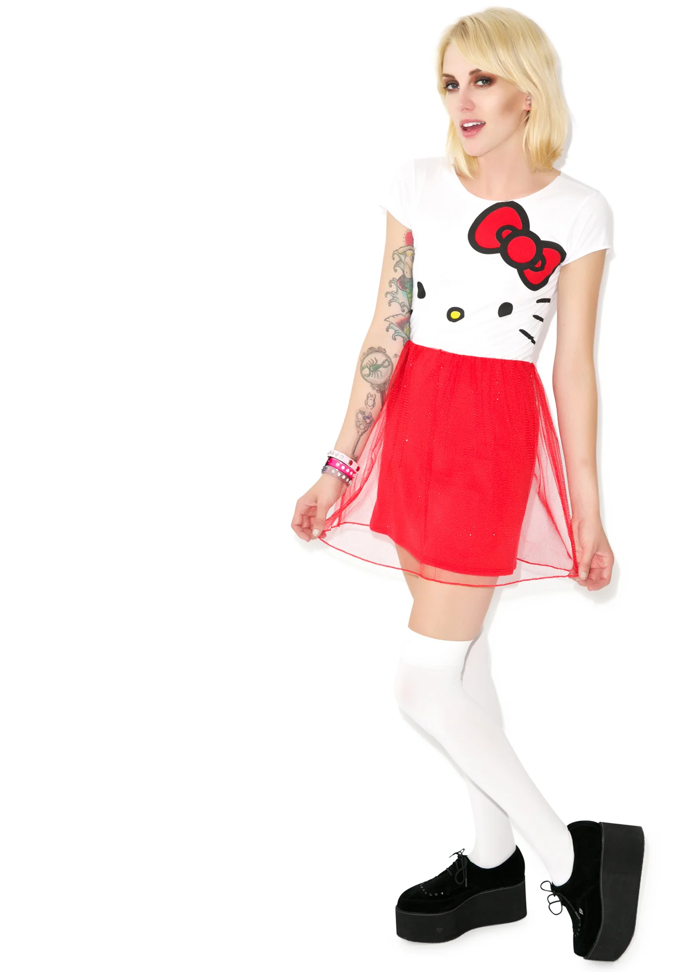 I Am Surprised Hello Kitty Dress - Image 3