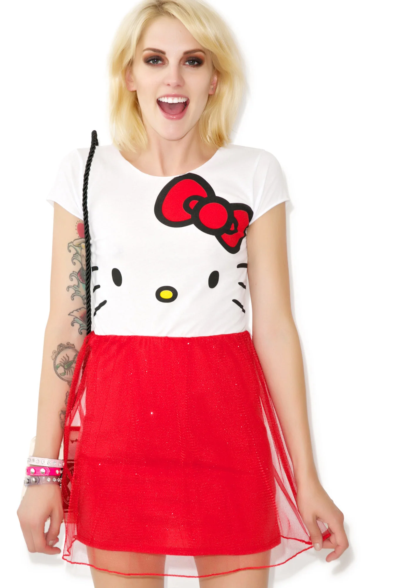 I Am Surprised Hello Kitty Dress - Image 5