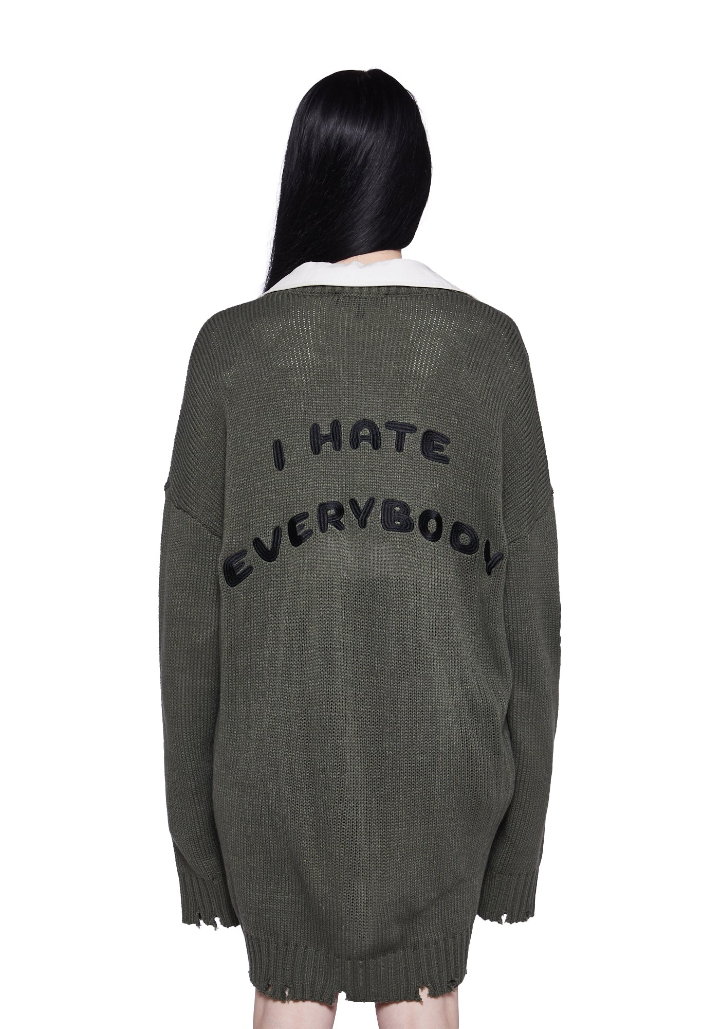 I Hate Everybody Cardigan - Image 2