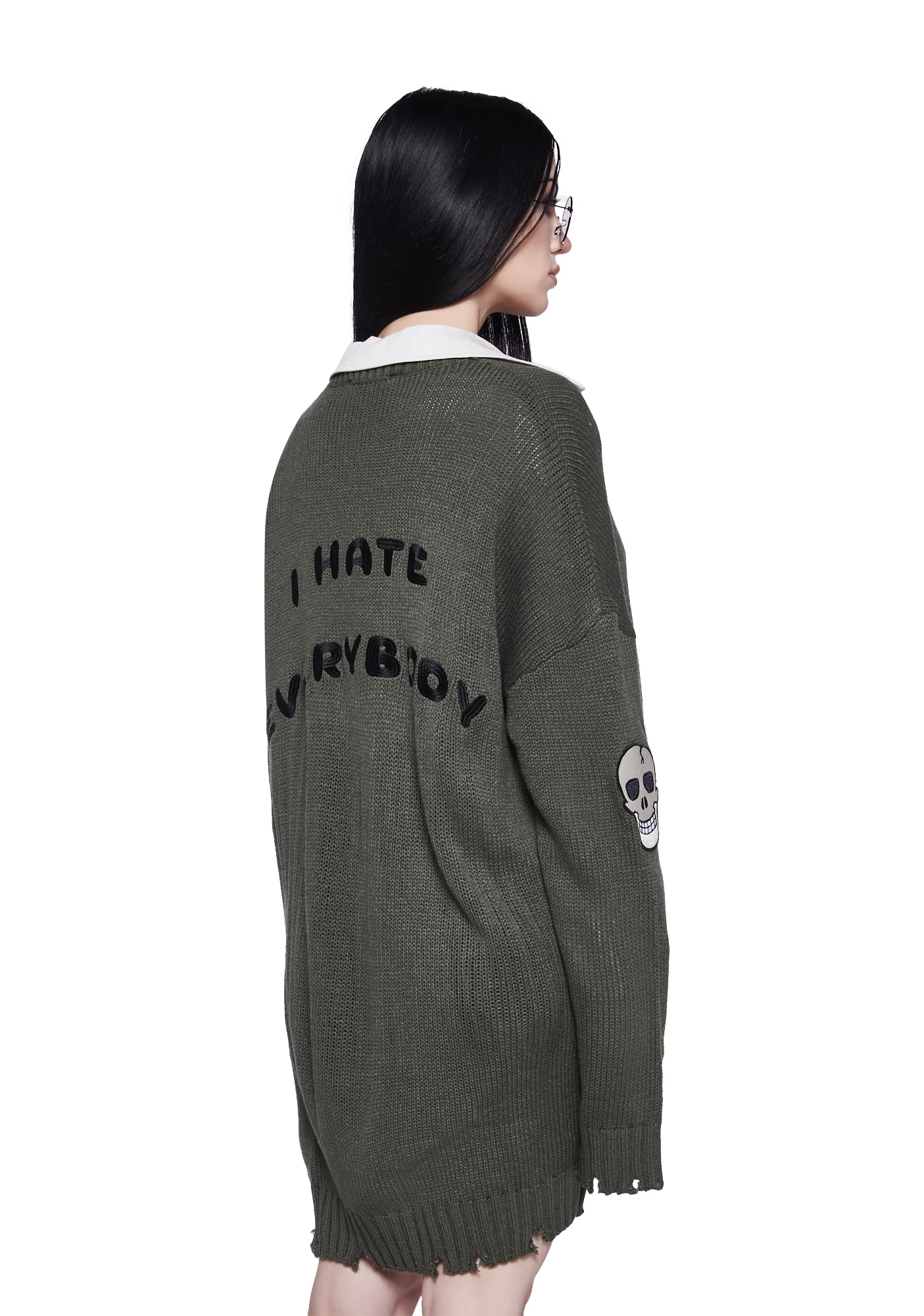 I Hate Everybody Cardigan - Image 4