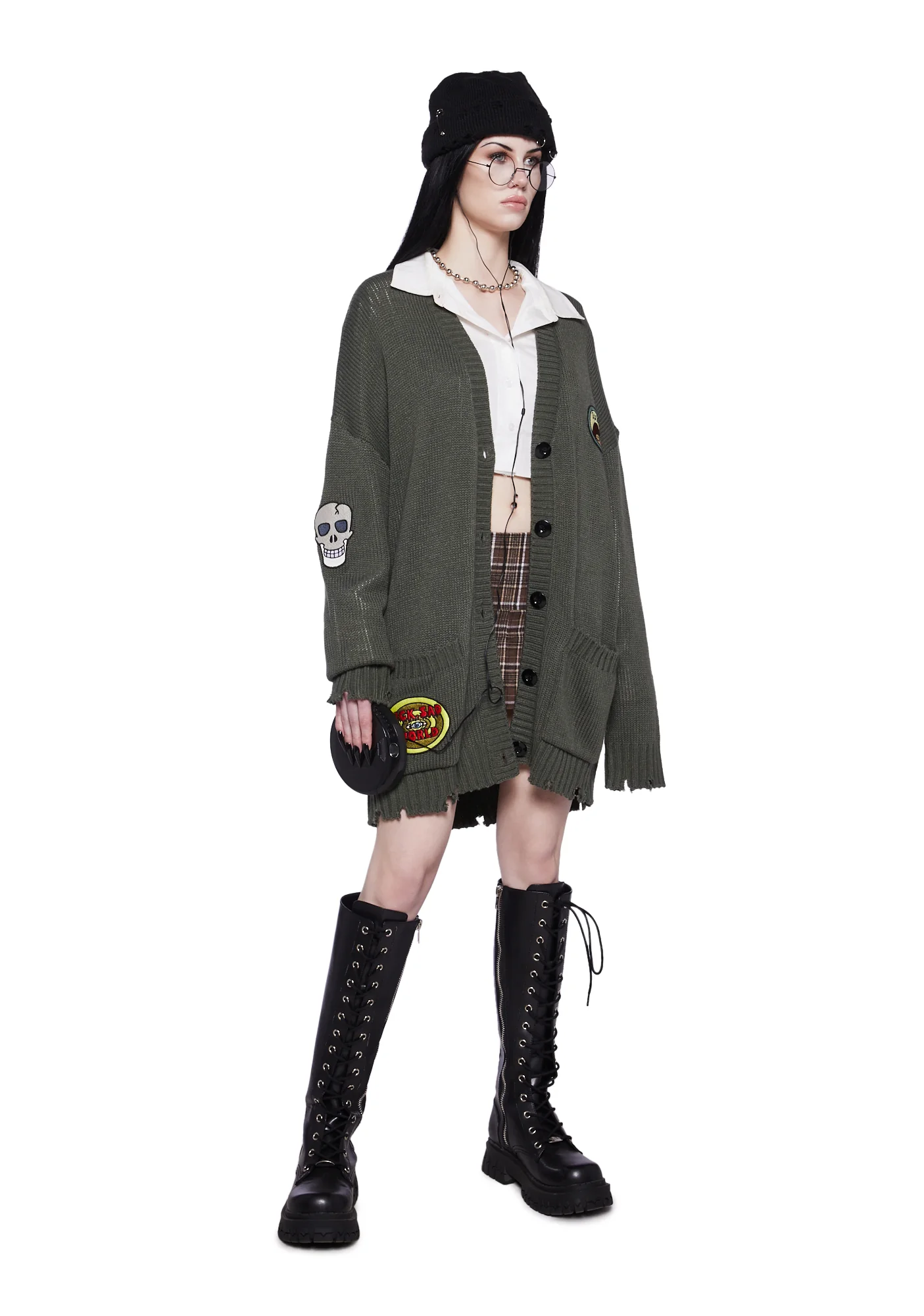 I Hate Everybody Cardigan - Image 5