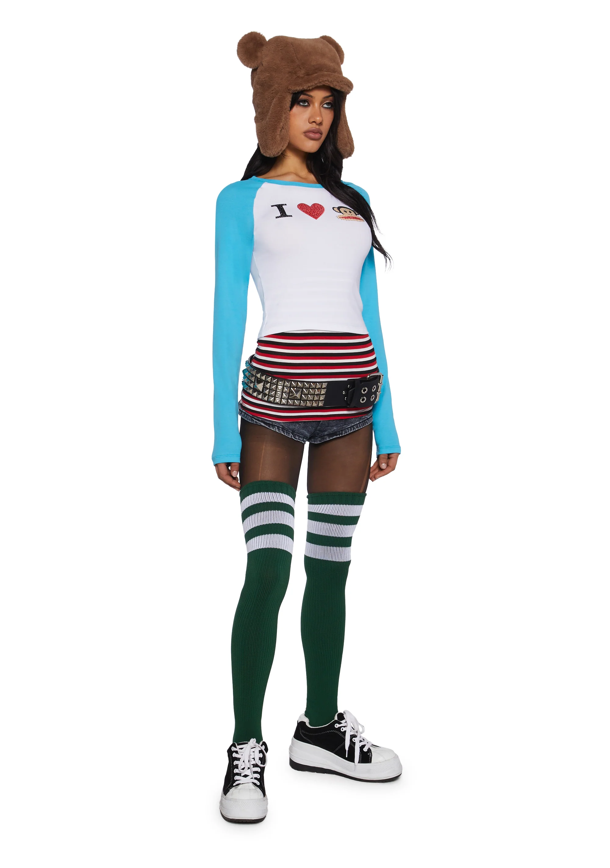 I Love Julius Raglan Top - Image 2